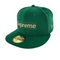 キャップ NEW ERA BOX LOGO グリーン