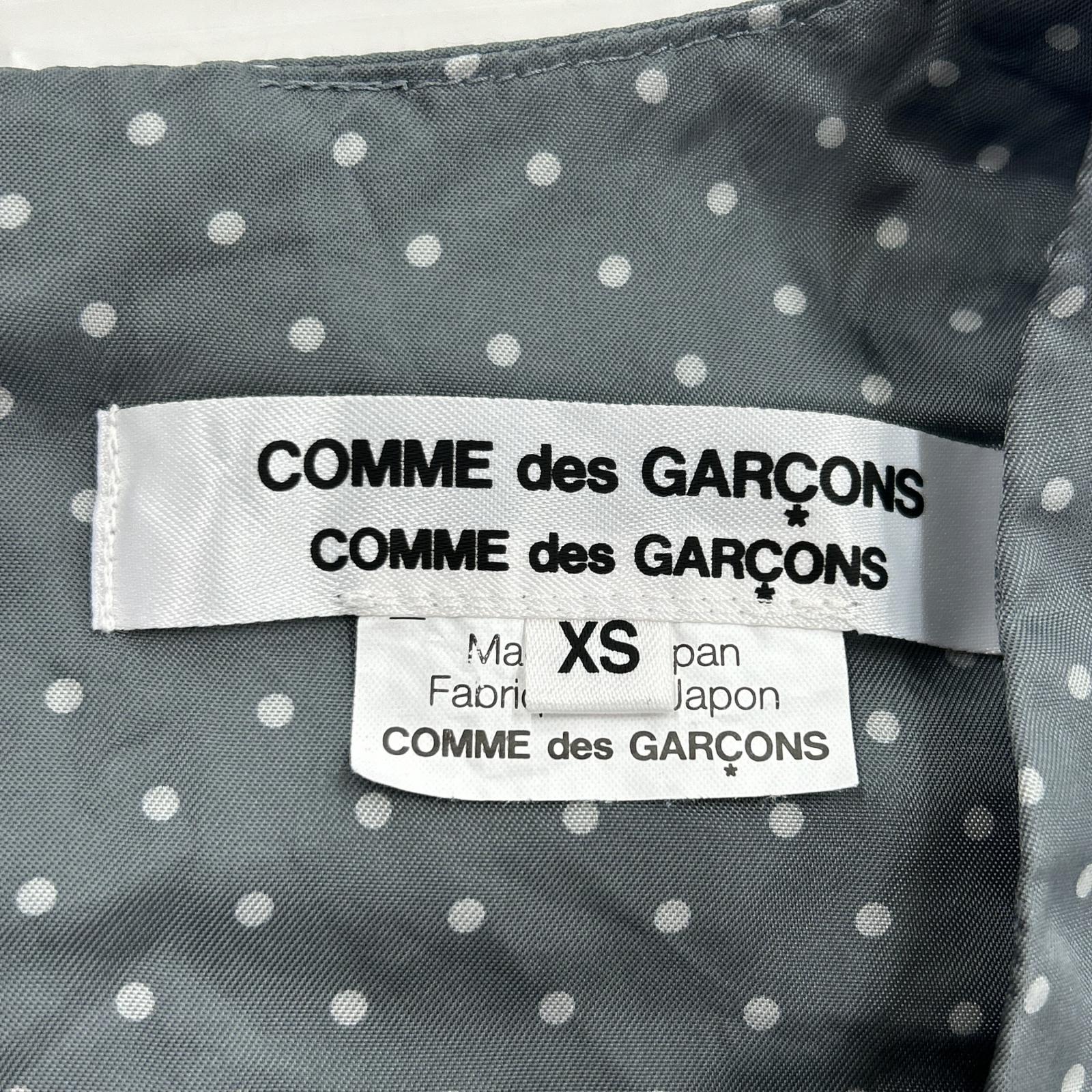 ワンピース COMME des GARCONS ドットNSワンピース (XS) グレー グレー