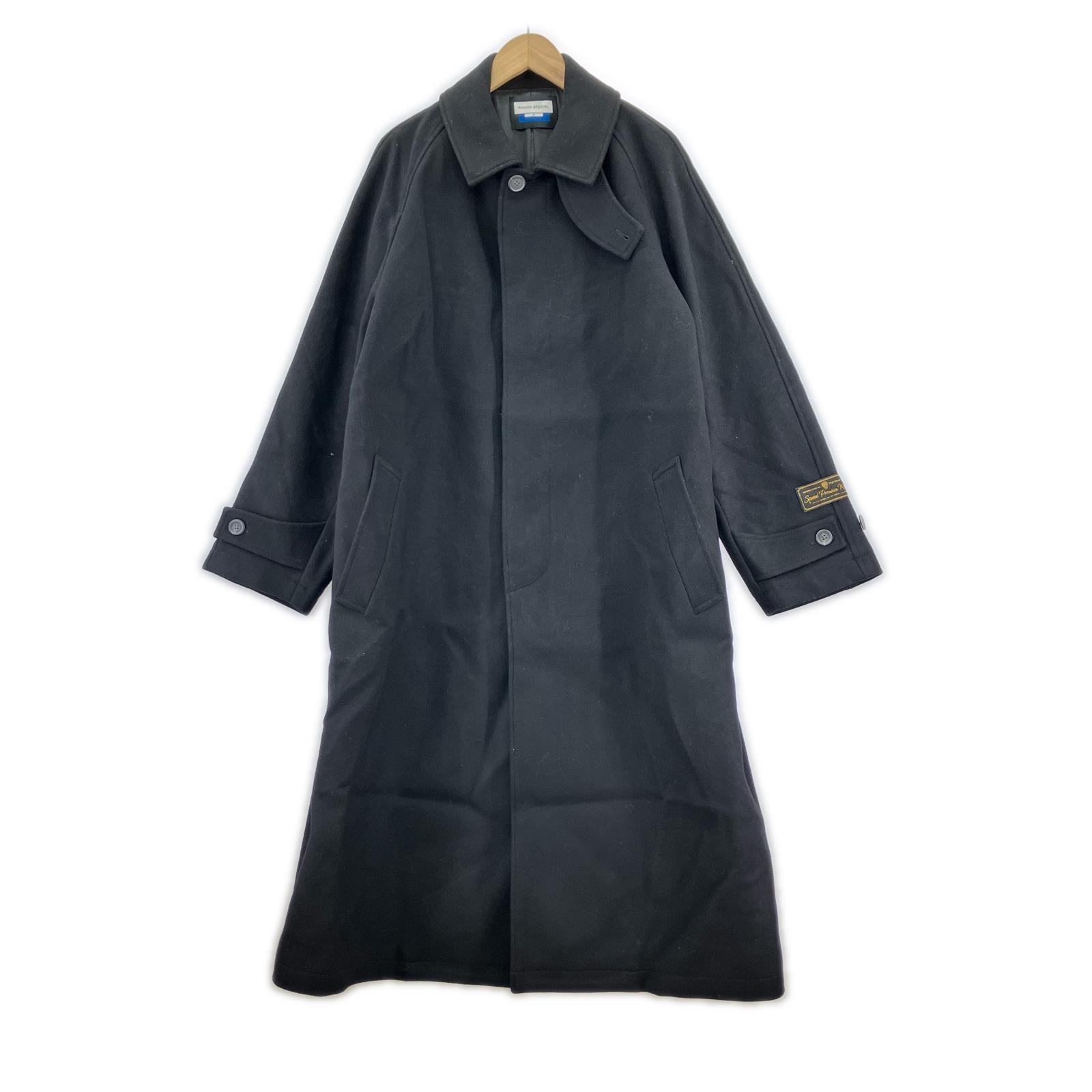 ジャケット Prime-Over Melton Balmachan Coat (1) ブラック