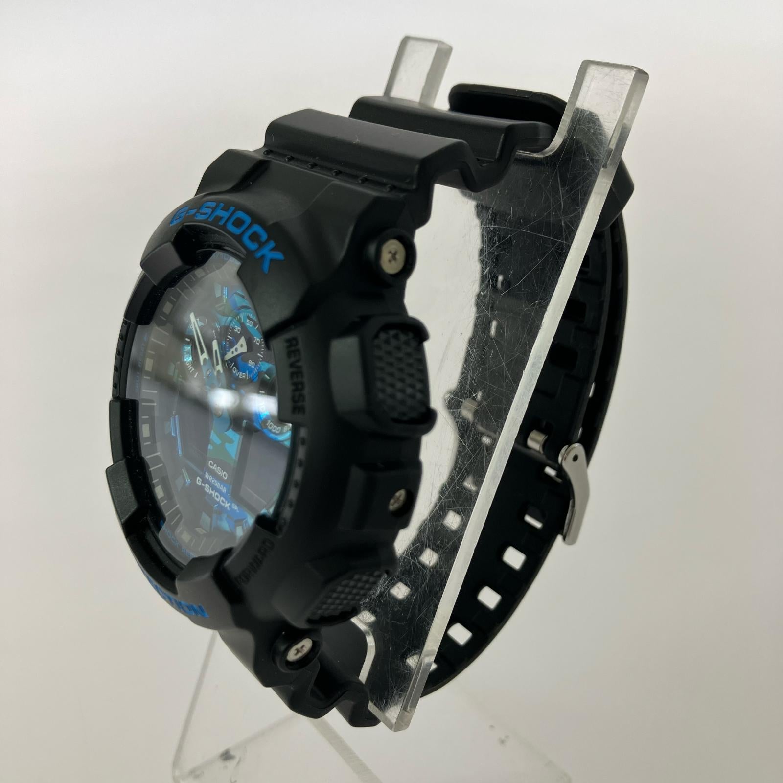 腕時計 GA-100CB-1AJF 青黒