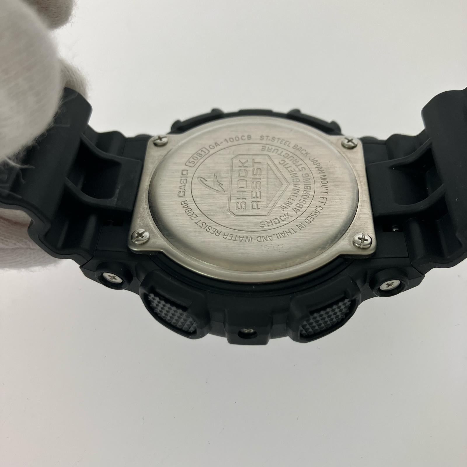 腕時計 GA-100CB-1AJF 青黒