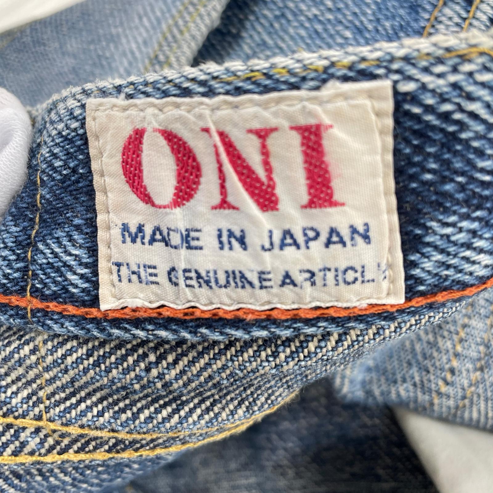 デニムパンツ ONI DENIM インディゴ (W36) ブルー