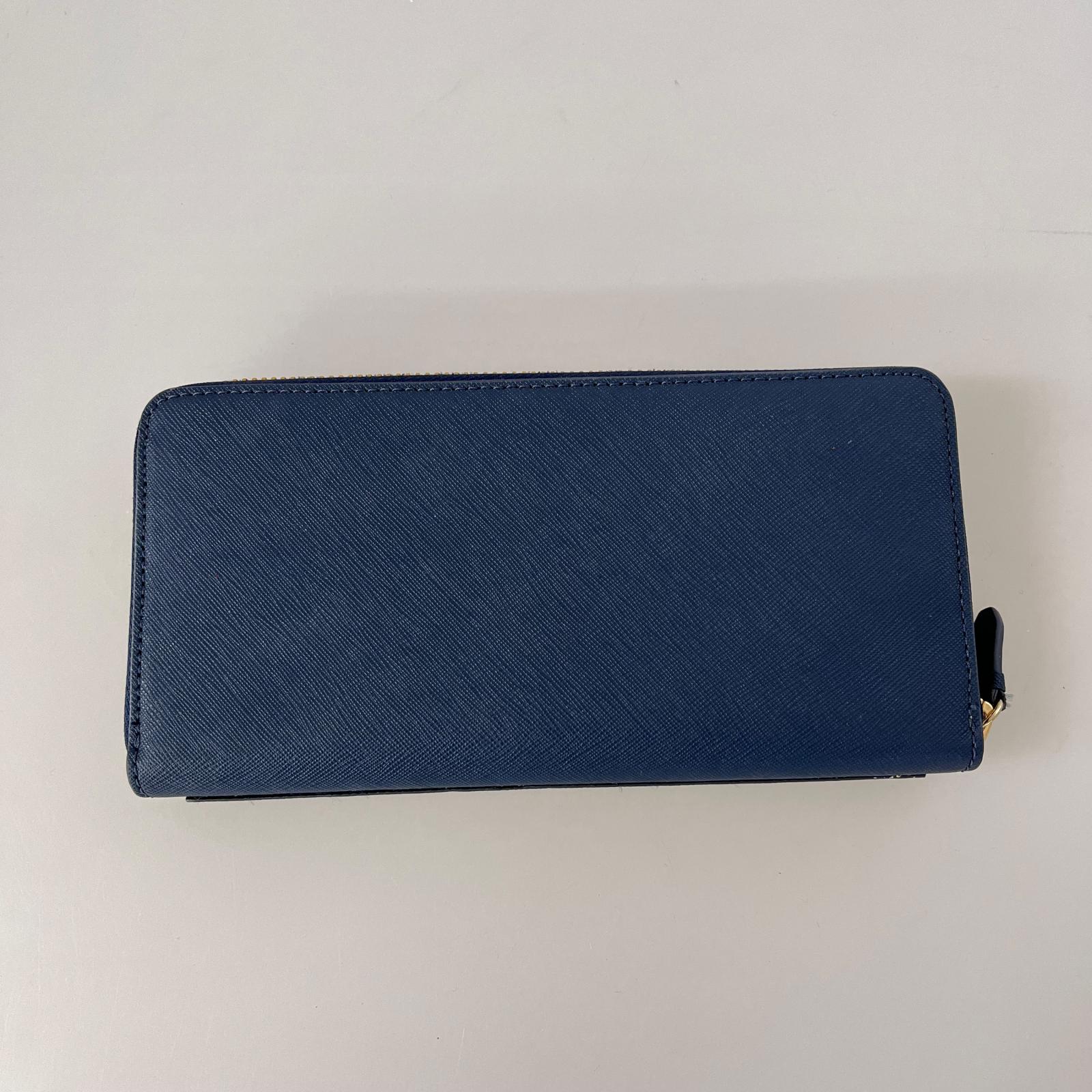 長財布 ラウンドファスナー長財布 ネイビー