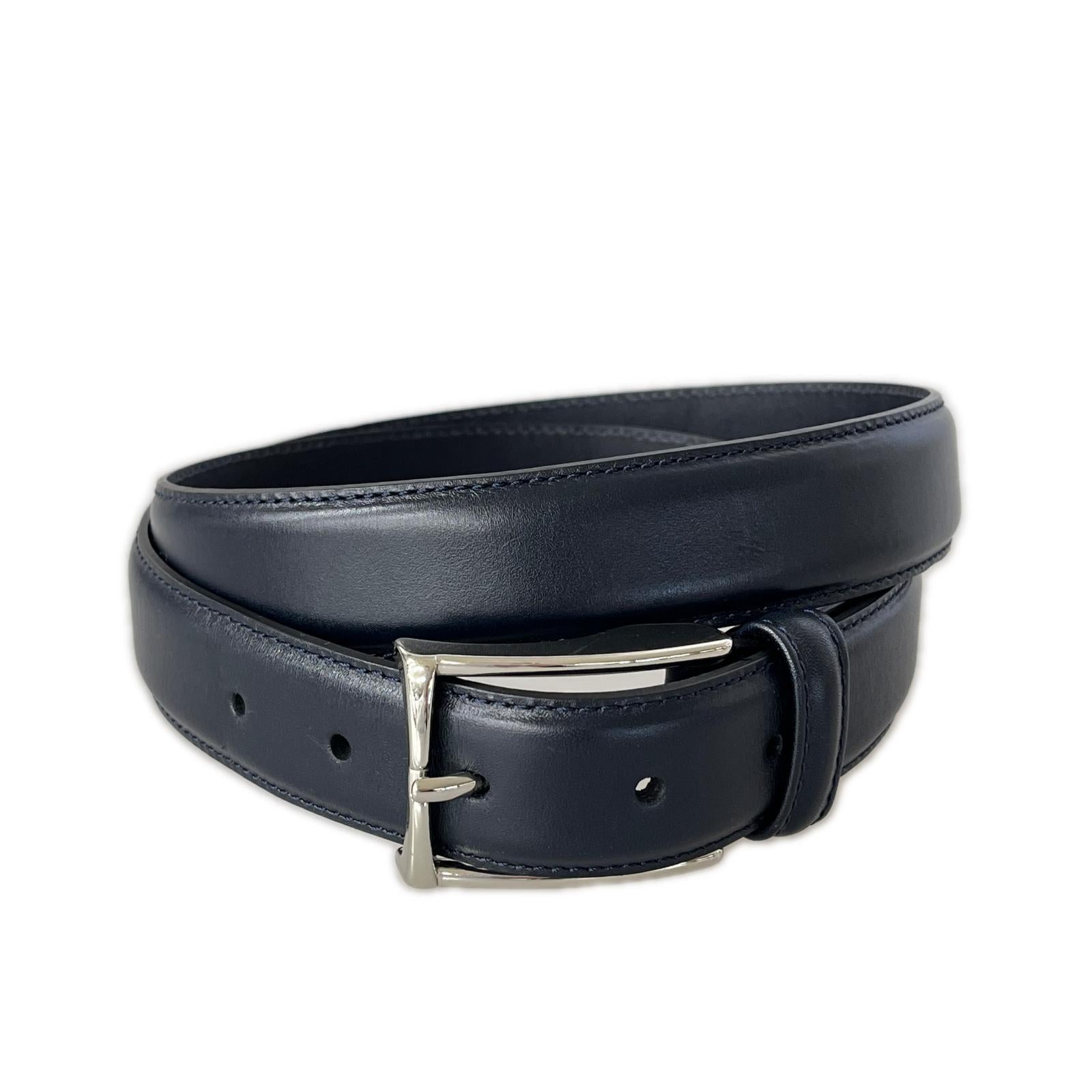 その他アクセサリー ANDERSONS　ベルト ネイビー