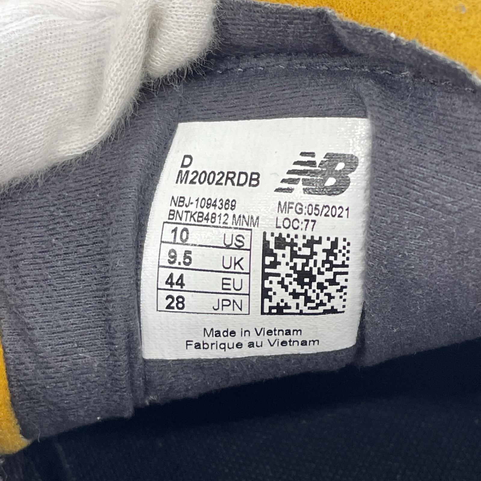 スニーカー M2002RDB PHANTOM 21FW-I (28.0) 28cm (US10 UK9 1/2 EU46) ブラック