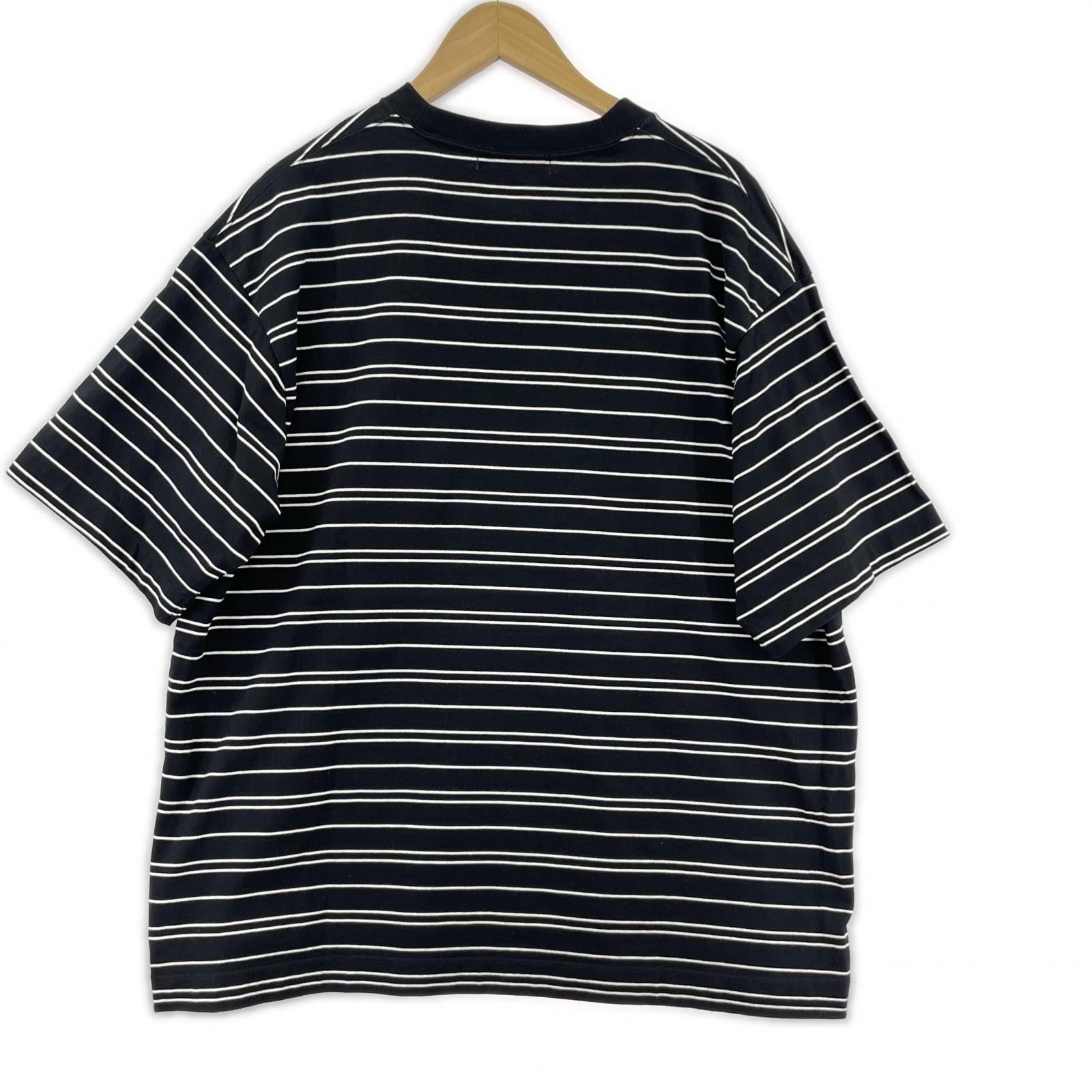 半袖Ｔシャツ Connection Between People ボーダカットソー L ブラック
