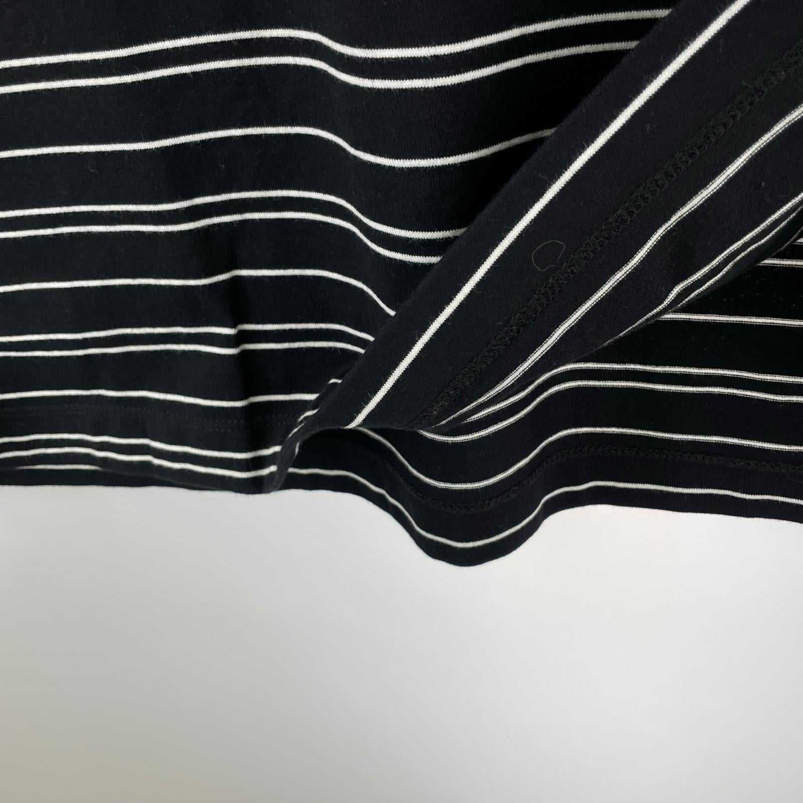 半袖Ｔシャツ Connection Between People ボーダカットソー L ブラック