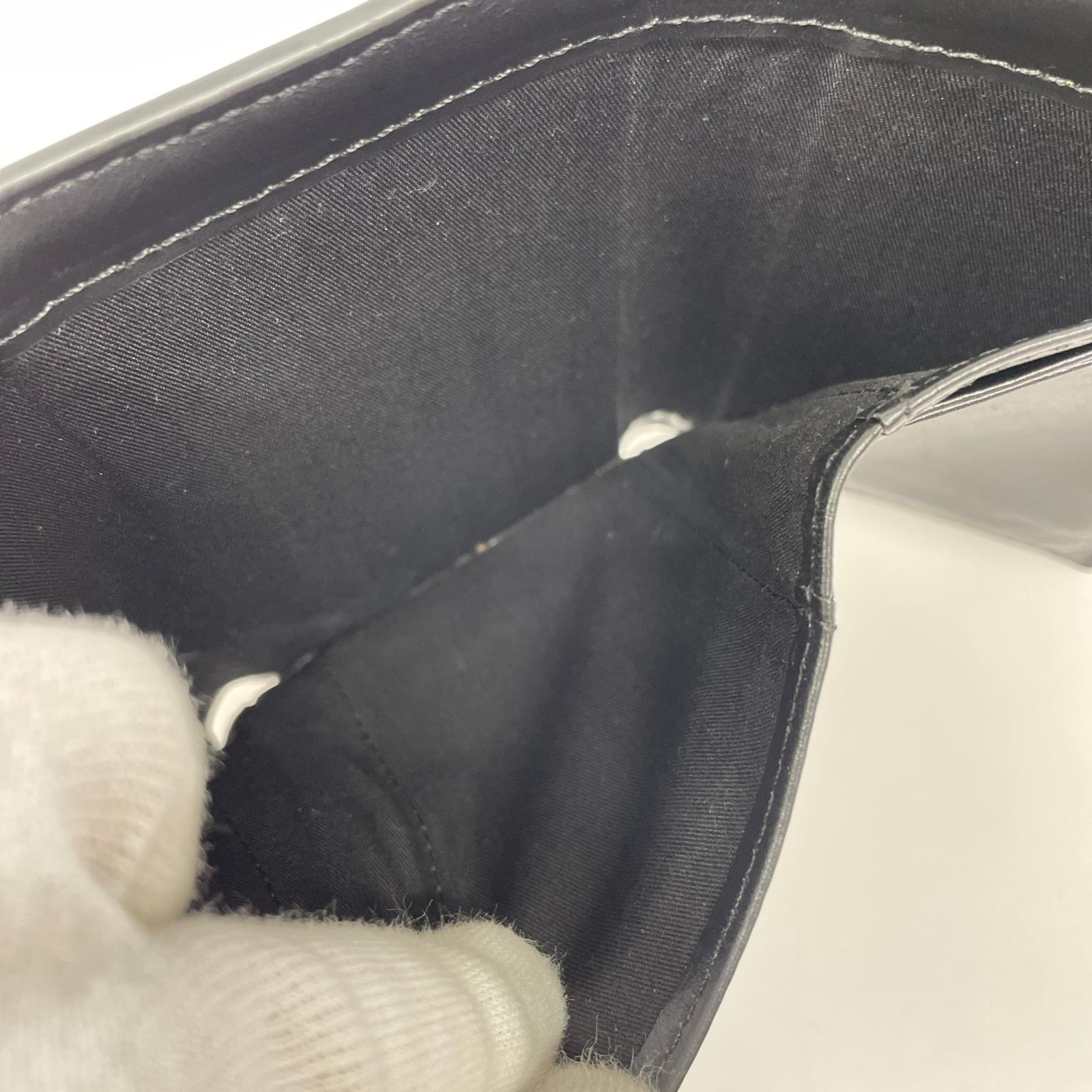 コンパクトウォレット 3つ折り コンパクトウォレット ブラック ブラック