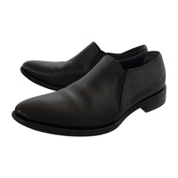 シューズ GIORGIO ARMANI レザーシューズ サイドゴアBR 40 1/2 ブラウン