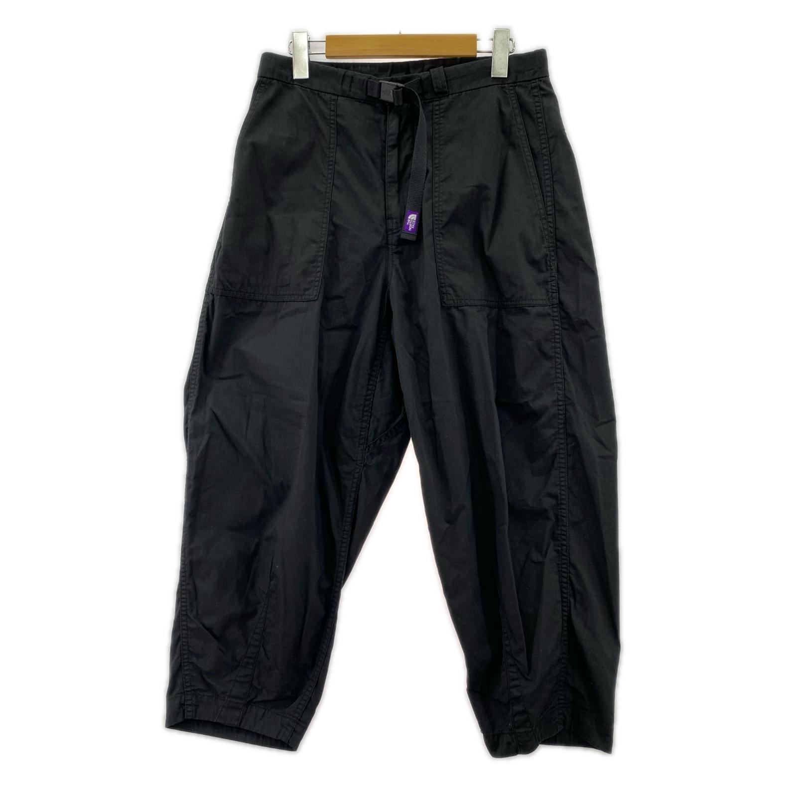 パンツ Ripstop wide Cropped（30） ブラック
