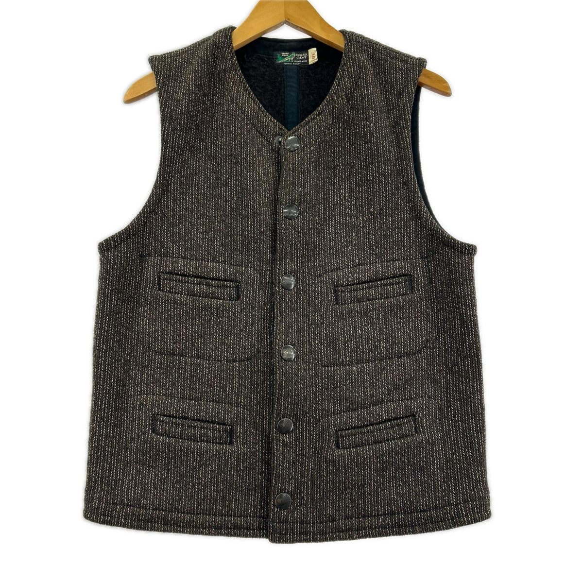 ジャケット BEACH CROSS VEST SIZE:38 38 ブラウン