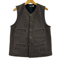 ジャケット BEACH CROSS VEST SIZE:38 38 ブラウン