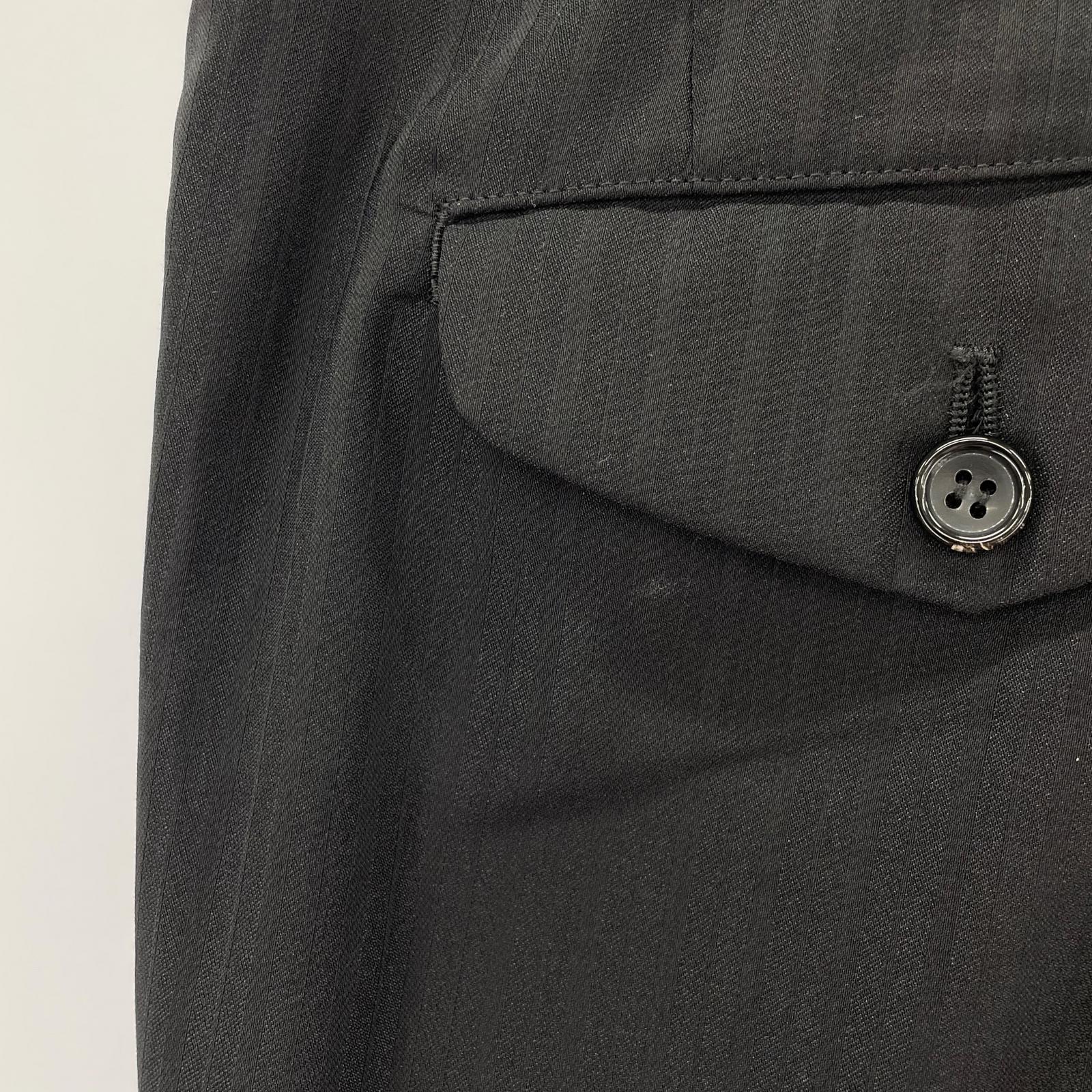 ショートパンツ HOMME PLUS 24SS ドッキングレイヤードショートパンツ ブラック
