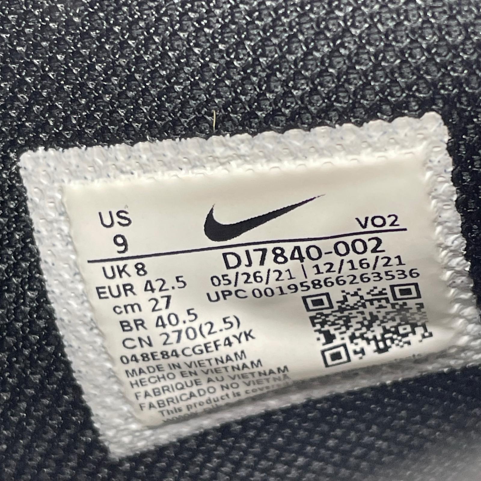 スニーカー ×STUSSY AIR FORCE 1 MID 黒白 (27.0) 27cm (US9 UK8 1/2 EU44)