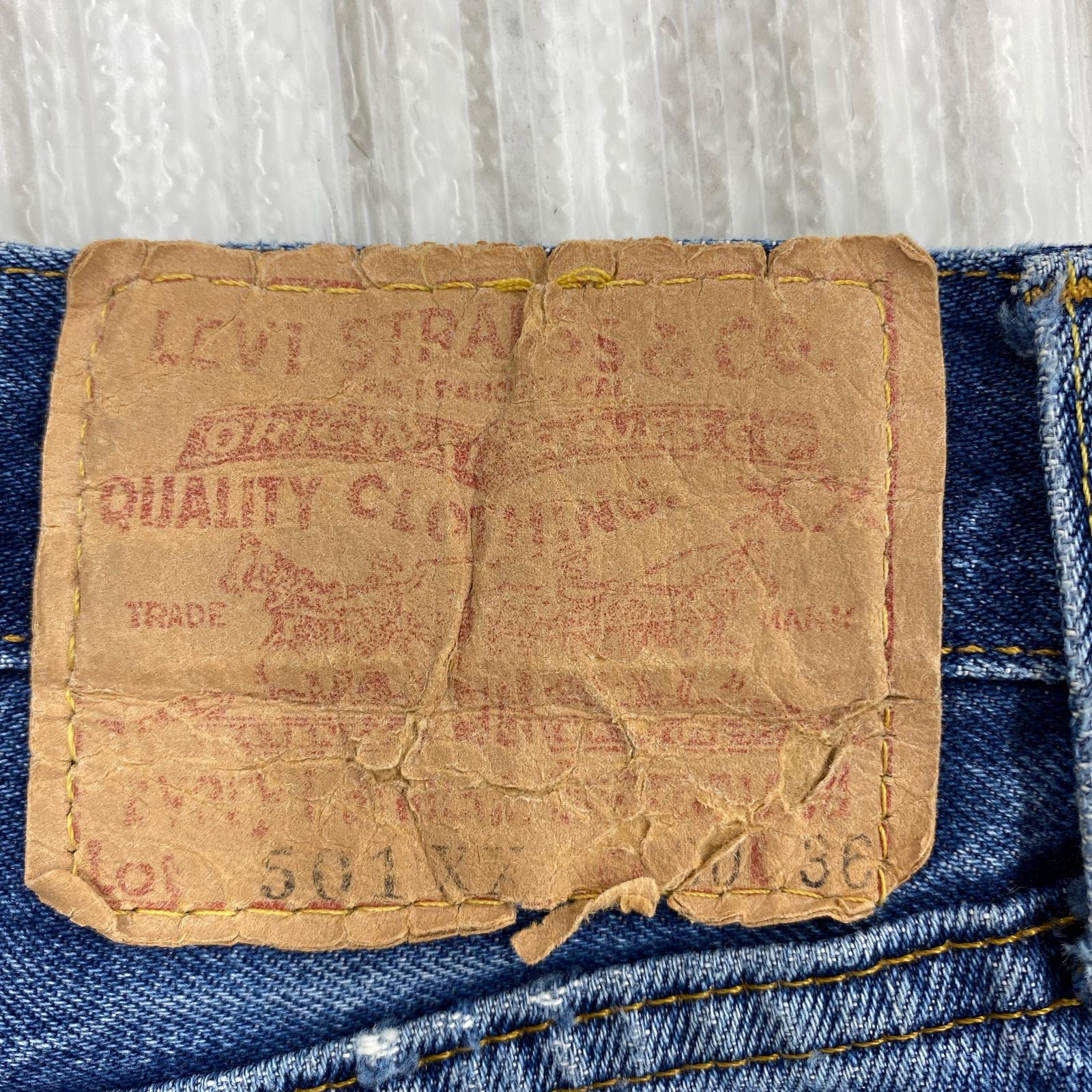 デニムパンツ Lot501XX バレンシア工場復刻 30 ブルー