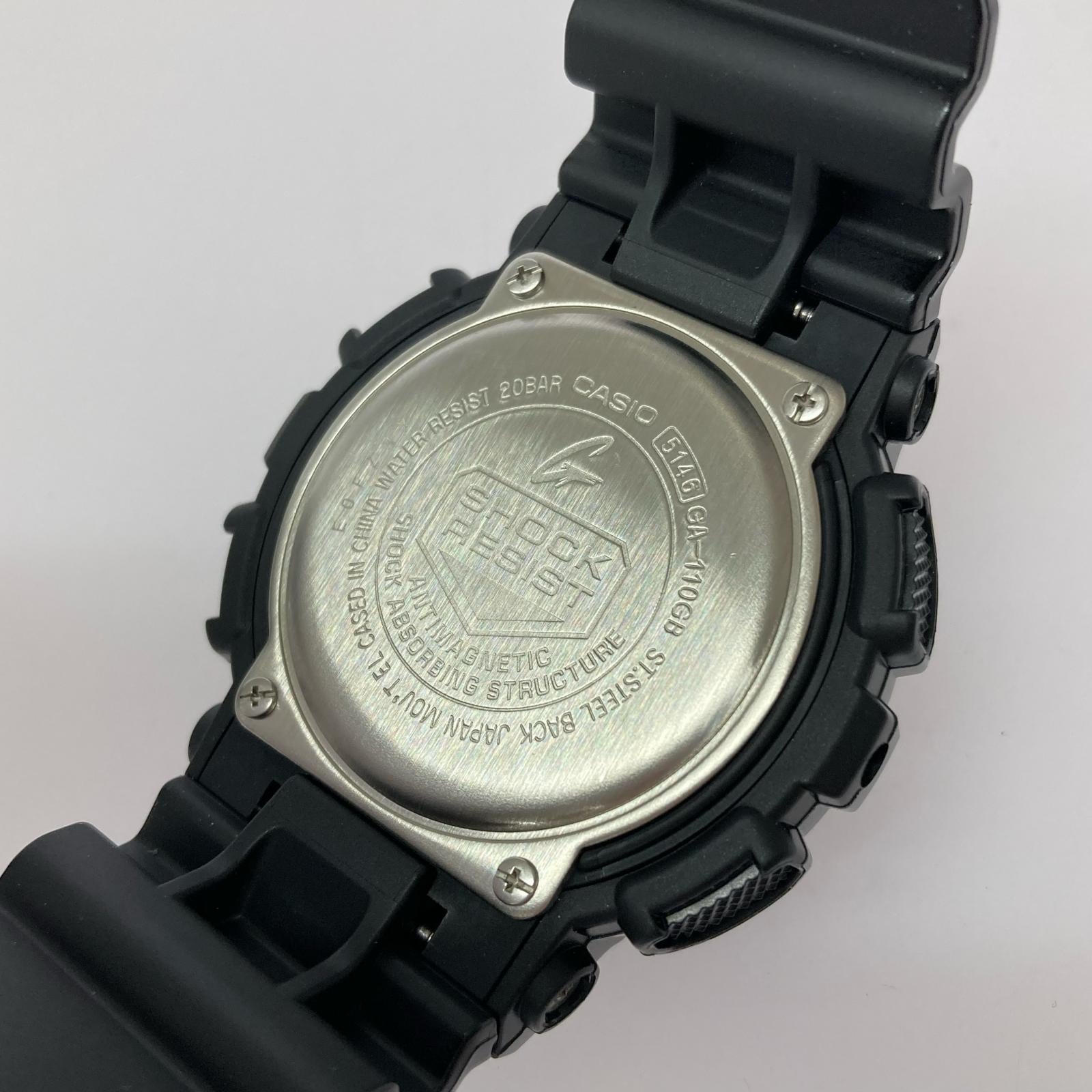 腕時計 GA-110GB ゴールド/ブラック ブラック