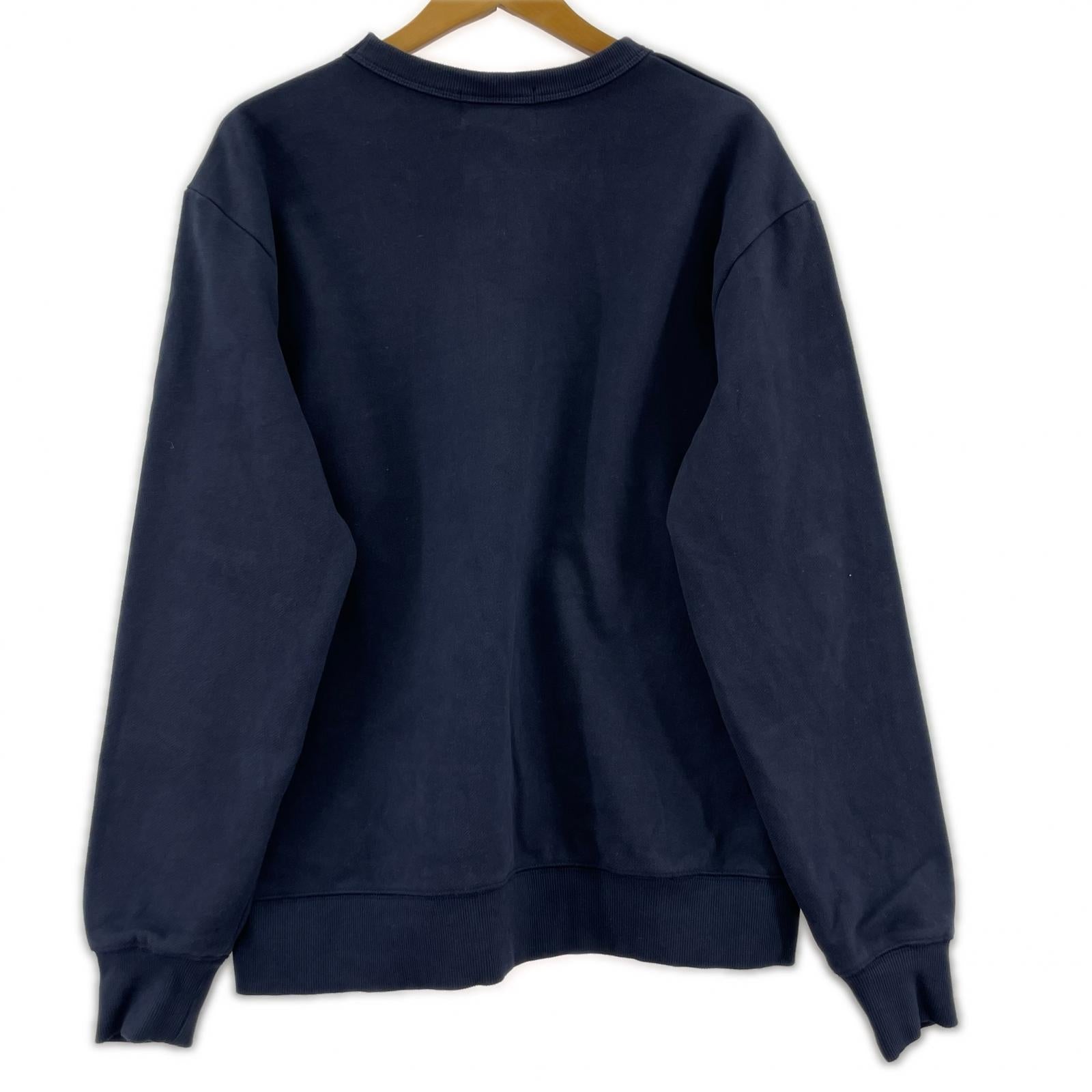 スウェット 前Vロゴスウェット NVY (L) L ネイビー