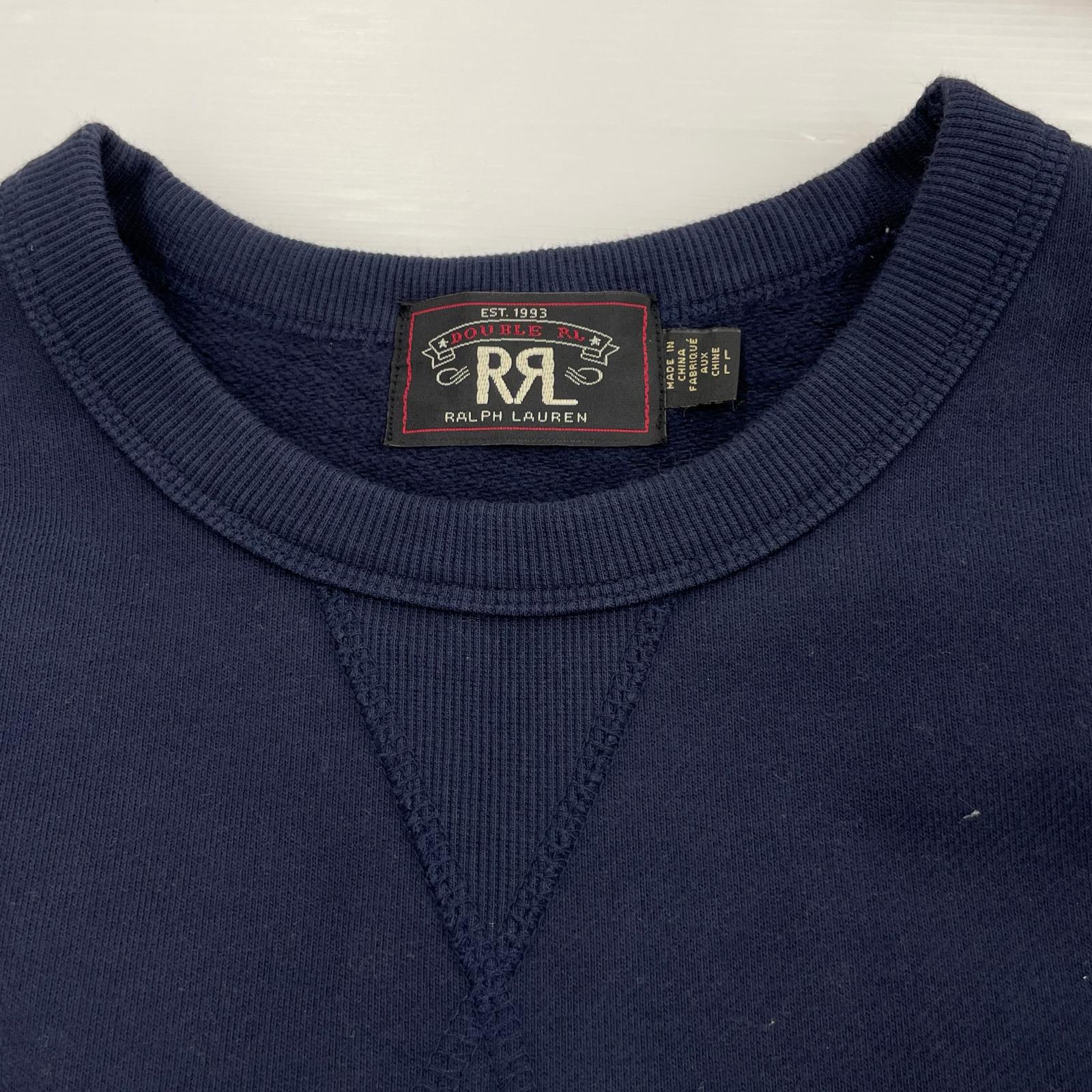 スウェット 前Vロゴスウェット NVY (L) L ネイビー