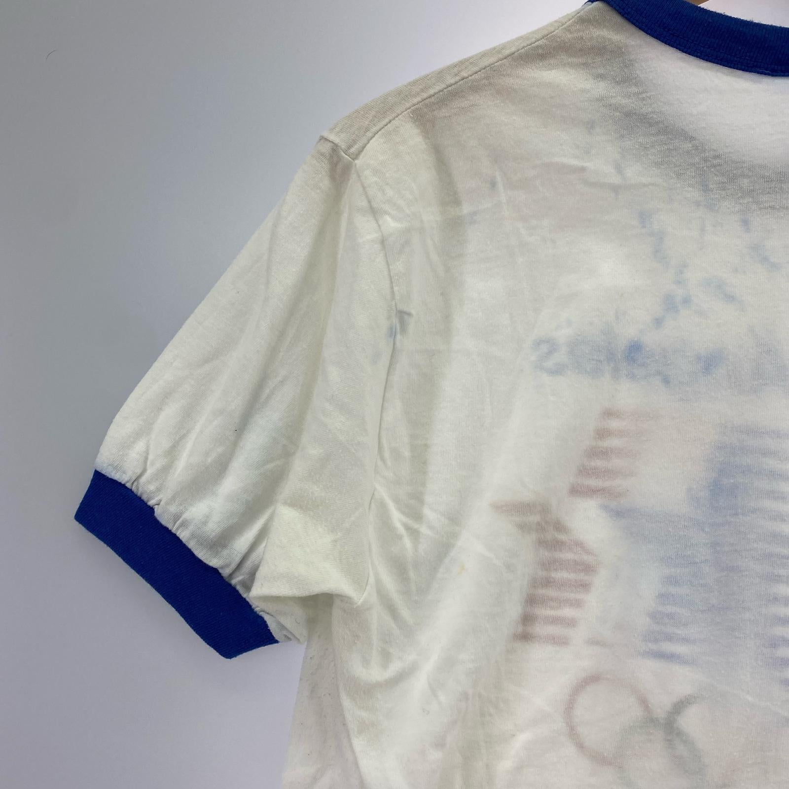 半袖Ｔシャツ 1984年 ロサンゼルスオリンピック リンガーTee ホワイト