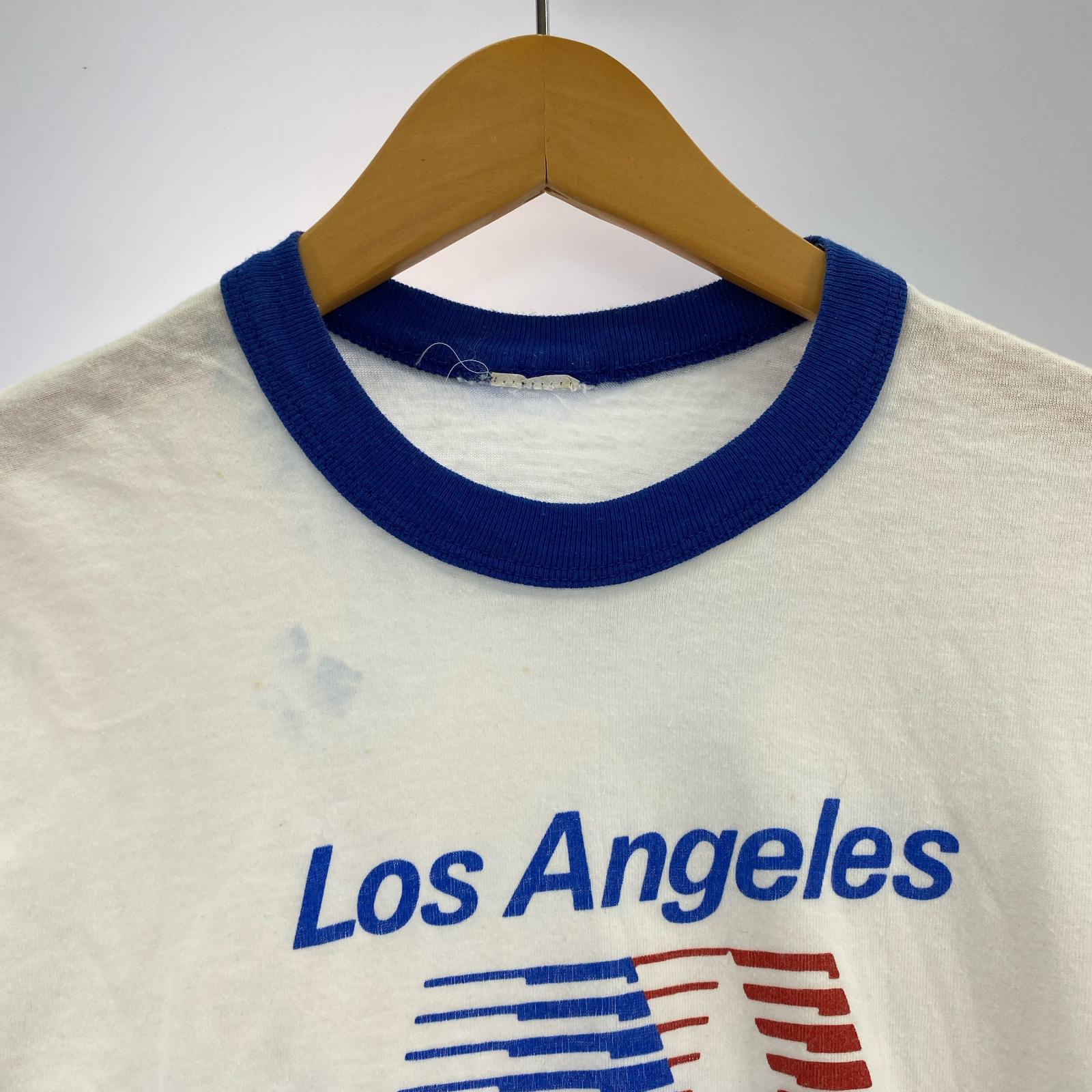 半袖Ｔシャツ 1984年 ロサンゼルスオリンピック リンガーTee ホワイト