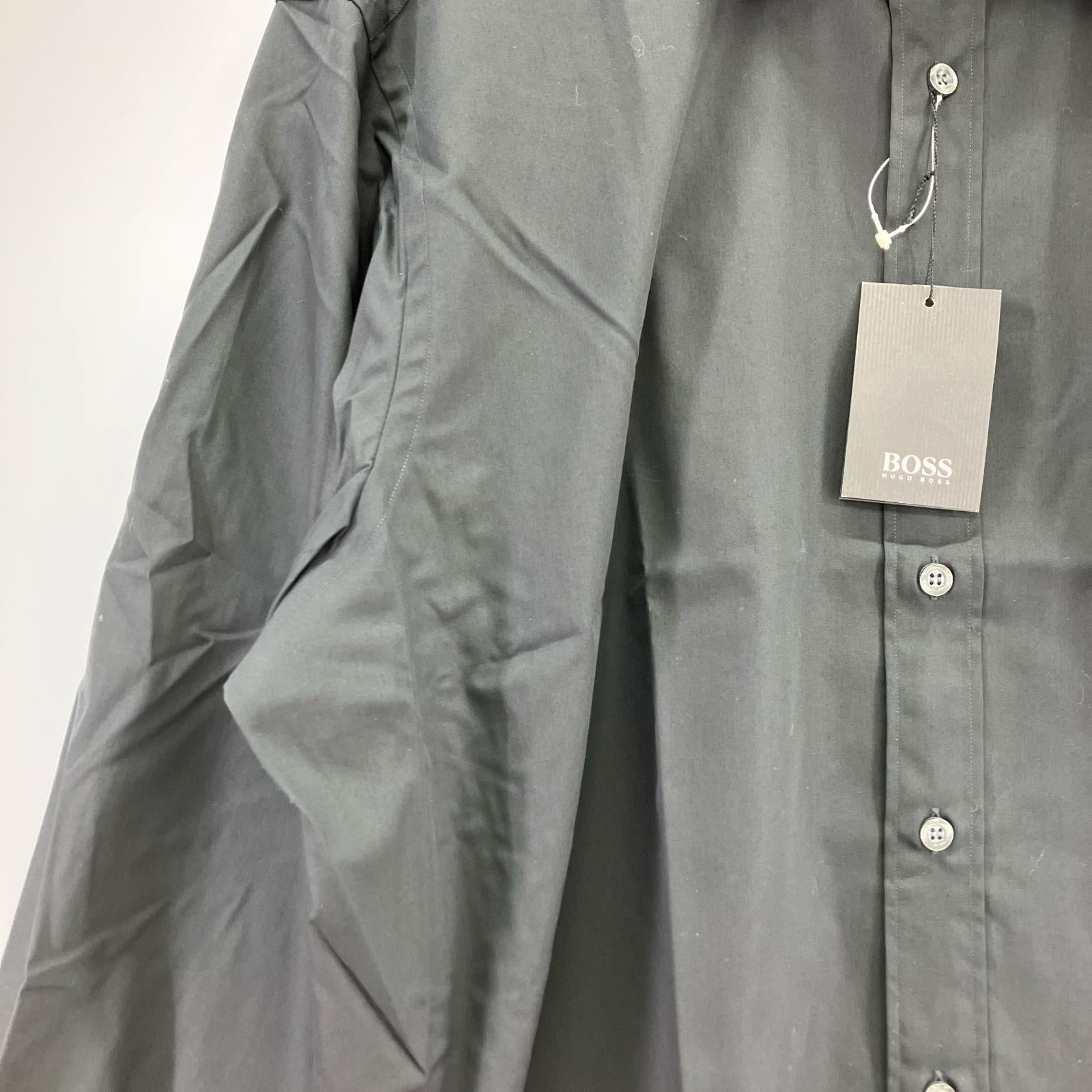 長袖シャツ HUGO BOSS　半袖 42 ブラック