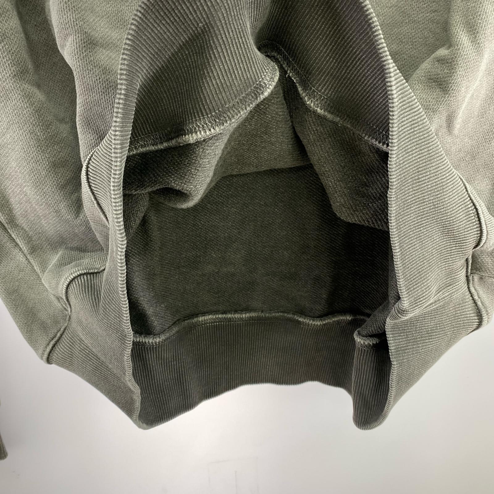 スウェット Pre-Washed Jersey Sweatshirt L グレー
