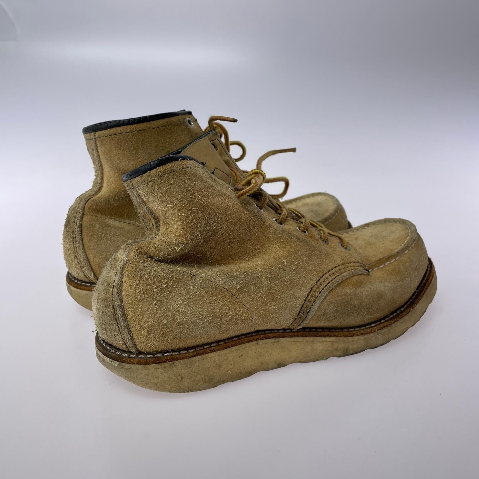 ブーツ 90s-00s初期 8173 プリント羽タグ US7.5E 25.5cm ベージュ