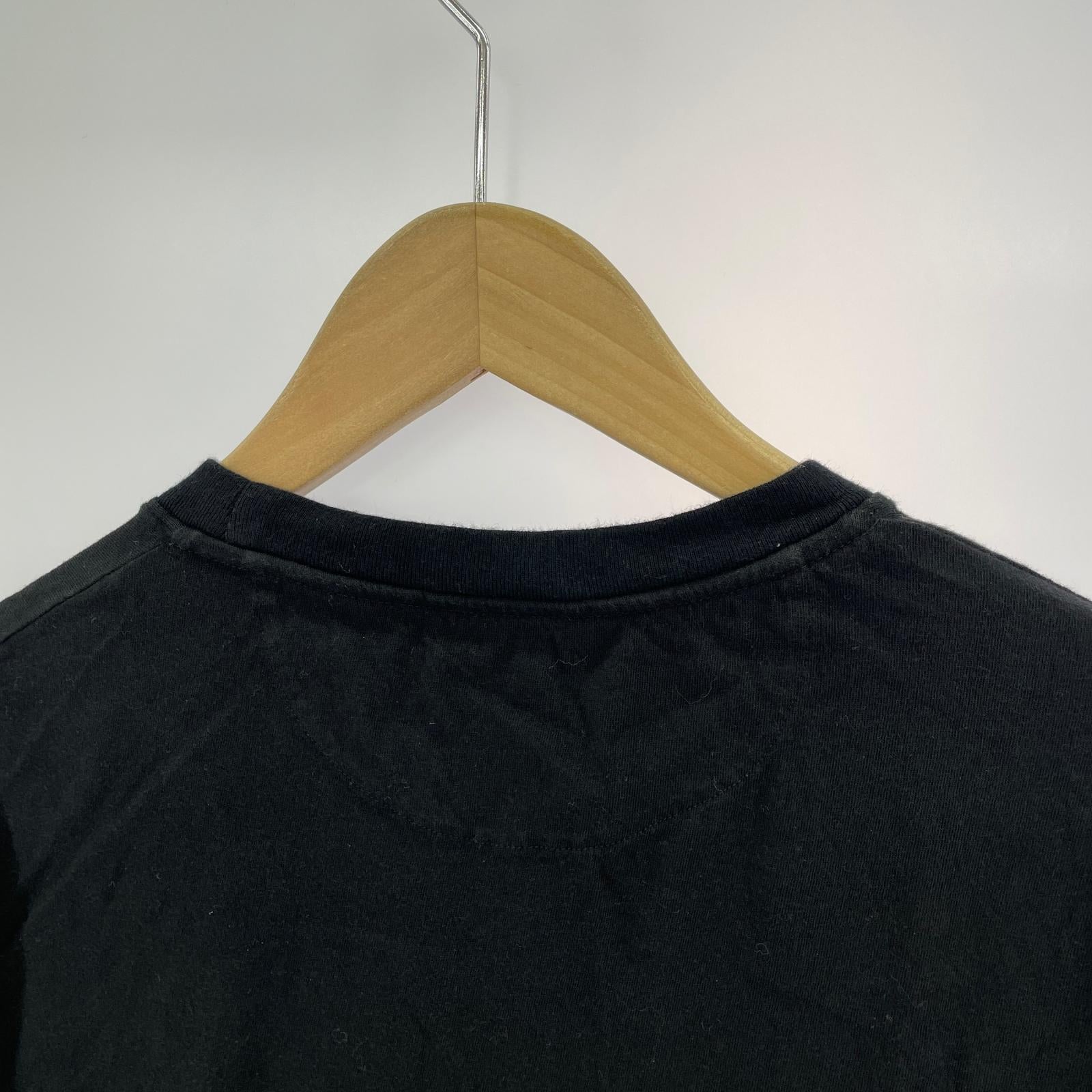 半袖Ｔシャツ V LOGO PRINT TEE SV3MG02T5F6 L ブラック