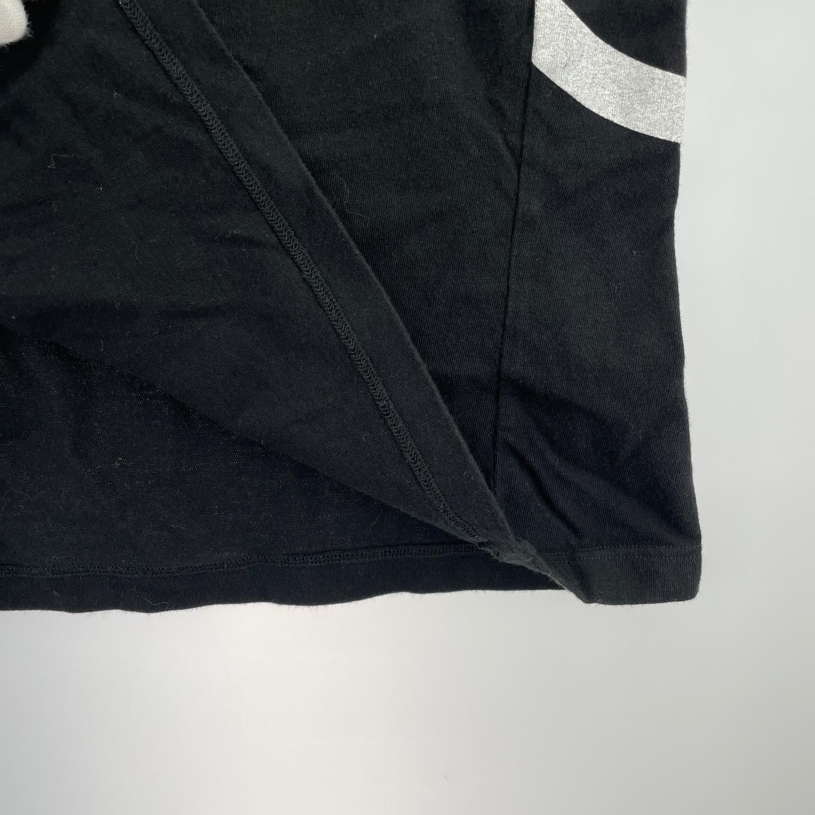 半袖Ｔシャツ V LOGO PRINT TEE SV3MG02T5F6 L ブラック