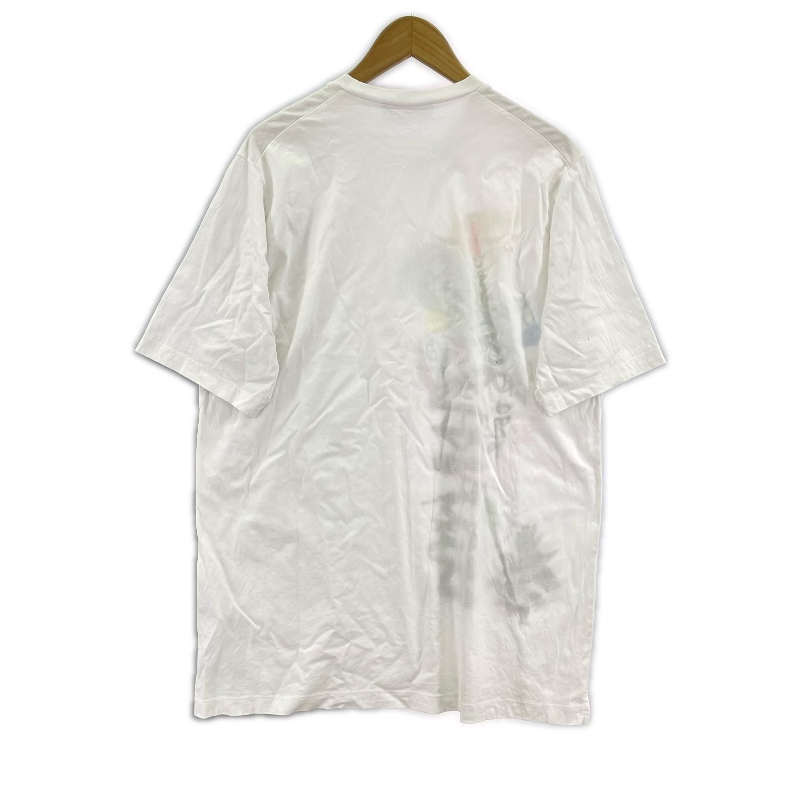 半袖Ｔシャツ グラフィックTシャツ　白　M M ホワイト