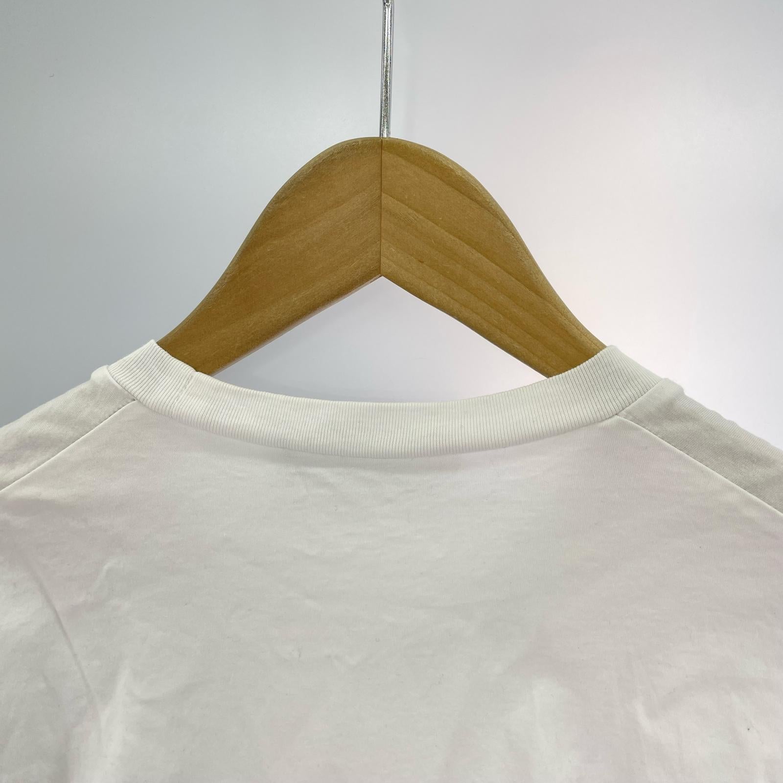 半袖Ｔシャツ グラフィックTシャツ　白　M M ホワイト