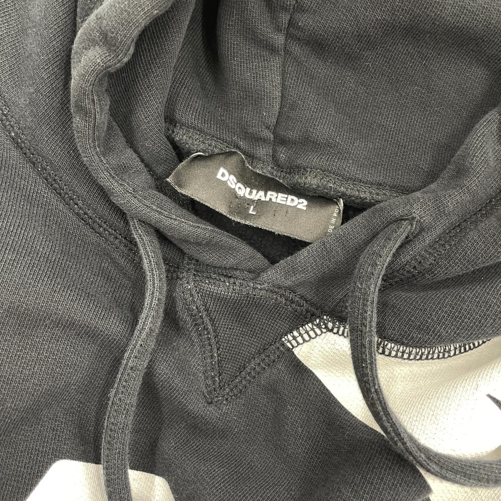 パーカー 黒 SIZE L L ブラック
