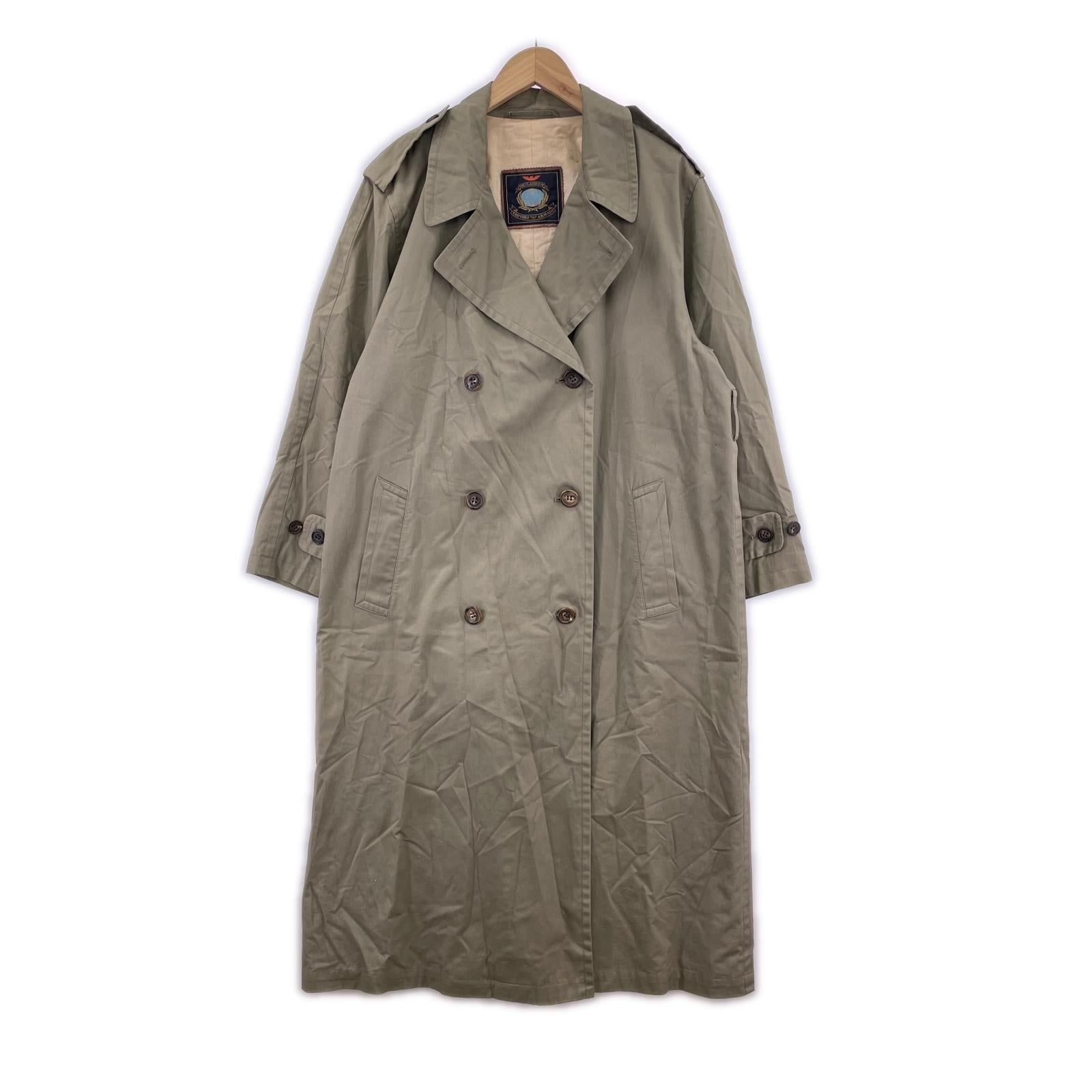 ジャケット EMPORIO ARMANI トレンチコート ベージュ (40) 40 ベージュ