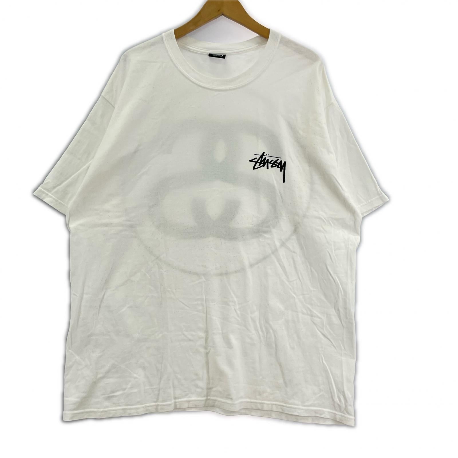 半袖Ｔシャツ STUSSY SSリンクロゴS/STEE 白 (XL) ホワイト