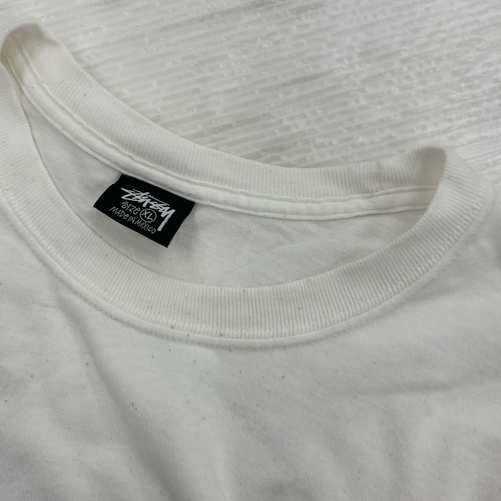 半袖Ｔシャツ STUSSY SSリンクロゴS/STEE 白 (XL) ホワイト