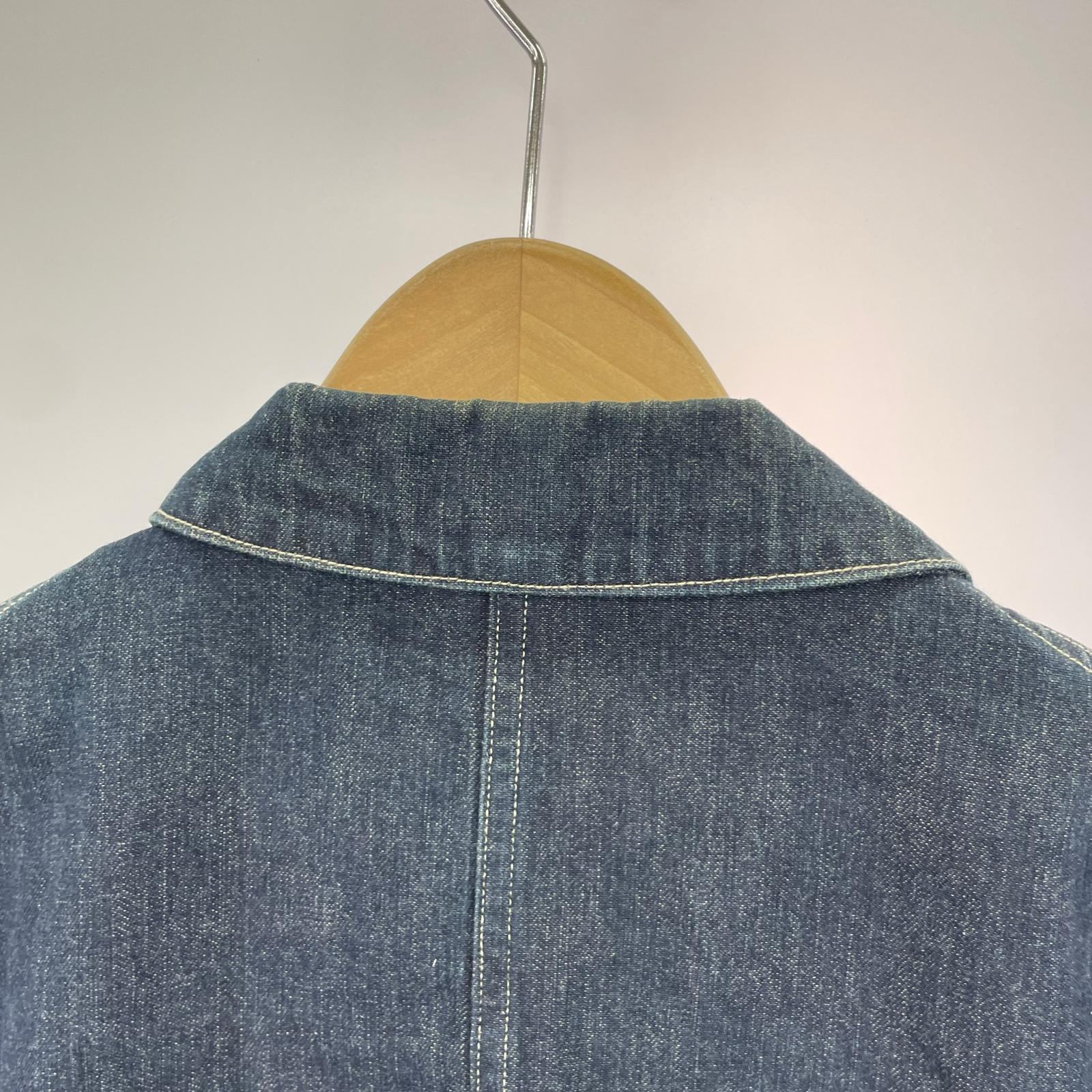テーラードジャケット BRITSH WORK JACKET OLDER INDIGO (38) 38 ブルー