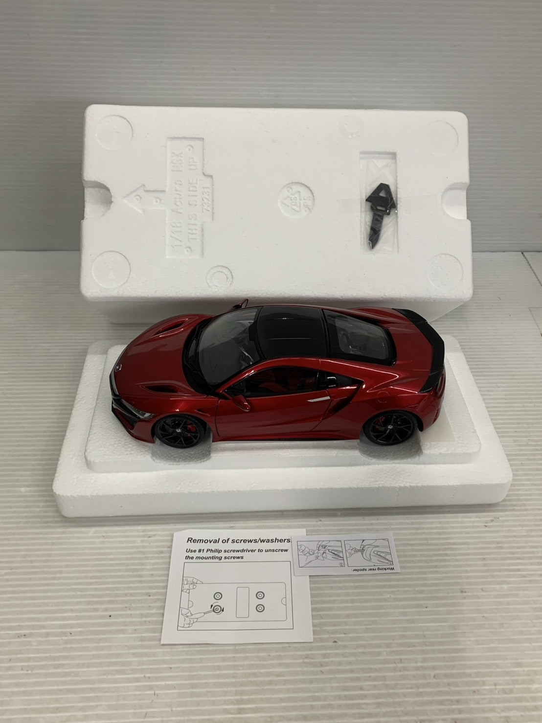 AUTOart 1/18 ホンダ NSX NC1 スケールカー