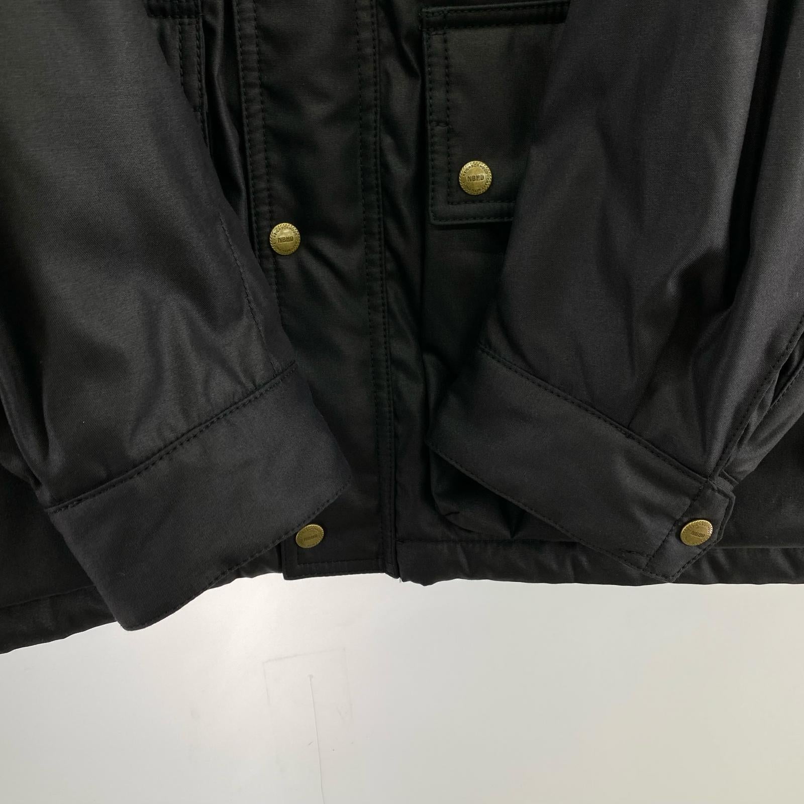 ジャケット MOTORCYCLE JACKET 242AQNH-JKM04 (L) L ブラック