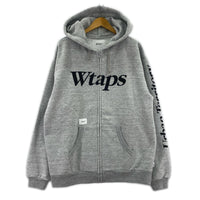 パーカー ACADEMY ZIP UP SWEATSHIRT 182ATDT-CSM23 グレー