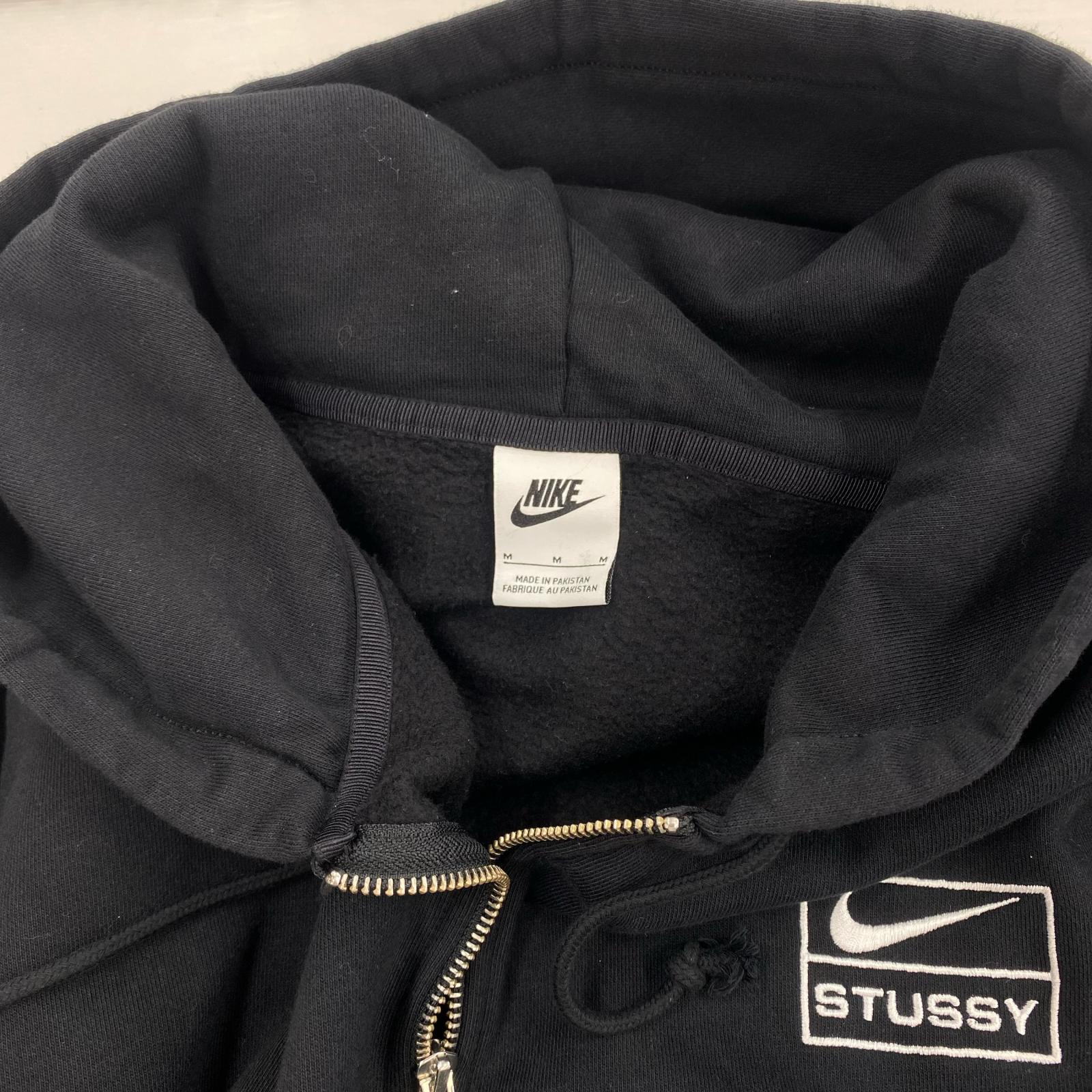 パーカー 25AW STONE WASHED FLEECE ZIP FJ9175-010 M ブラック