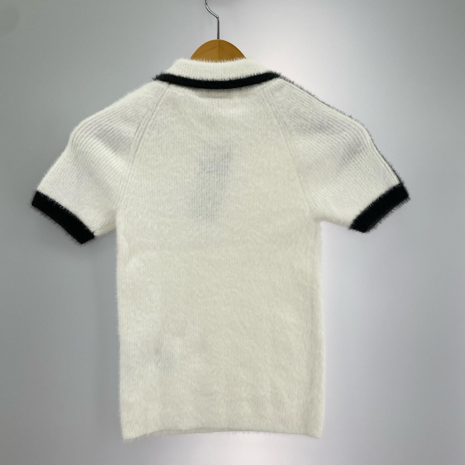 ニット KNITTED CALITEE 1 M ホワイト