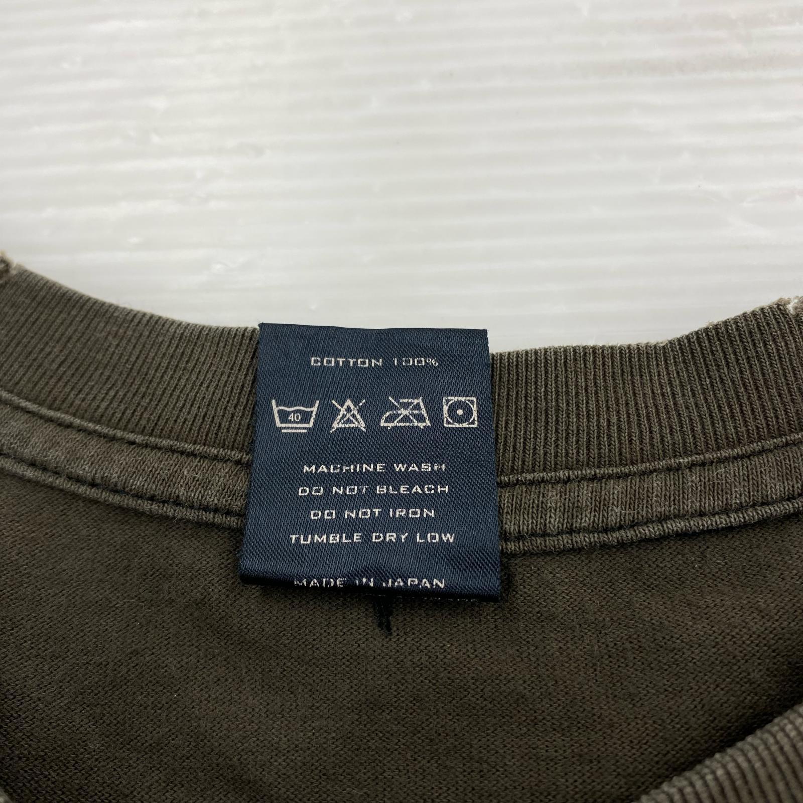半袖Ｔシャツ NUMBER (N)INE 04SS ドリーム期 THE CLASH プリントTee 3 黒 3 ブラウン