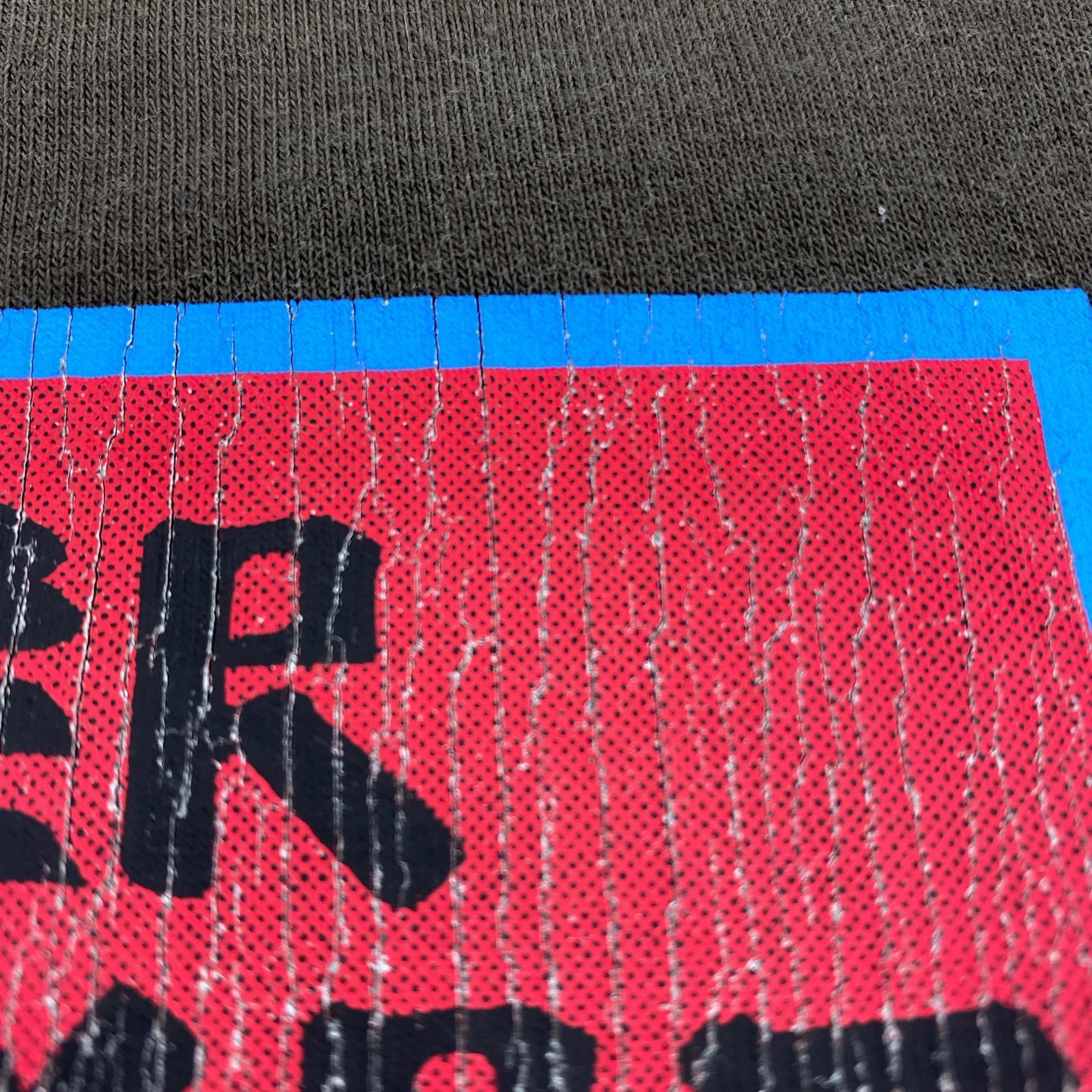 半袖Ｔシャツ NUMBER (N)INE 04SS ドリーム期 THE CLASH プリントTee 3 黒 3 ブラウン
