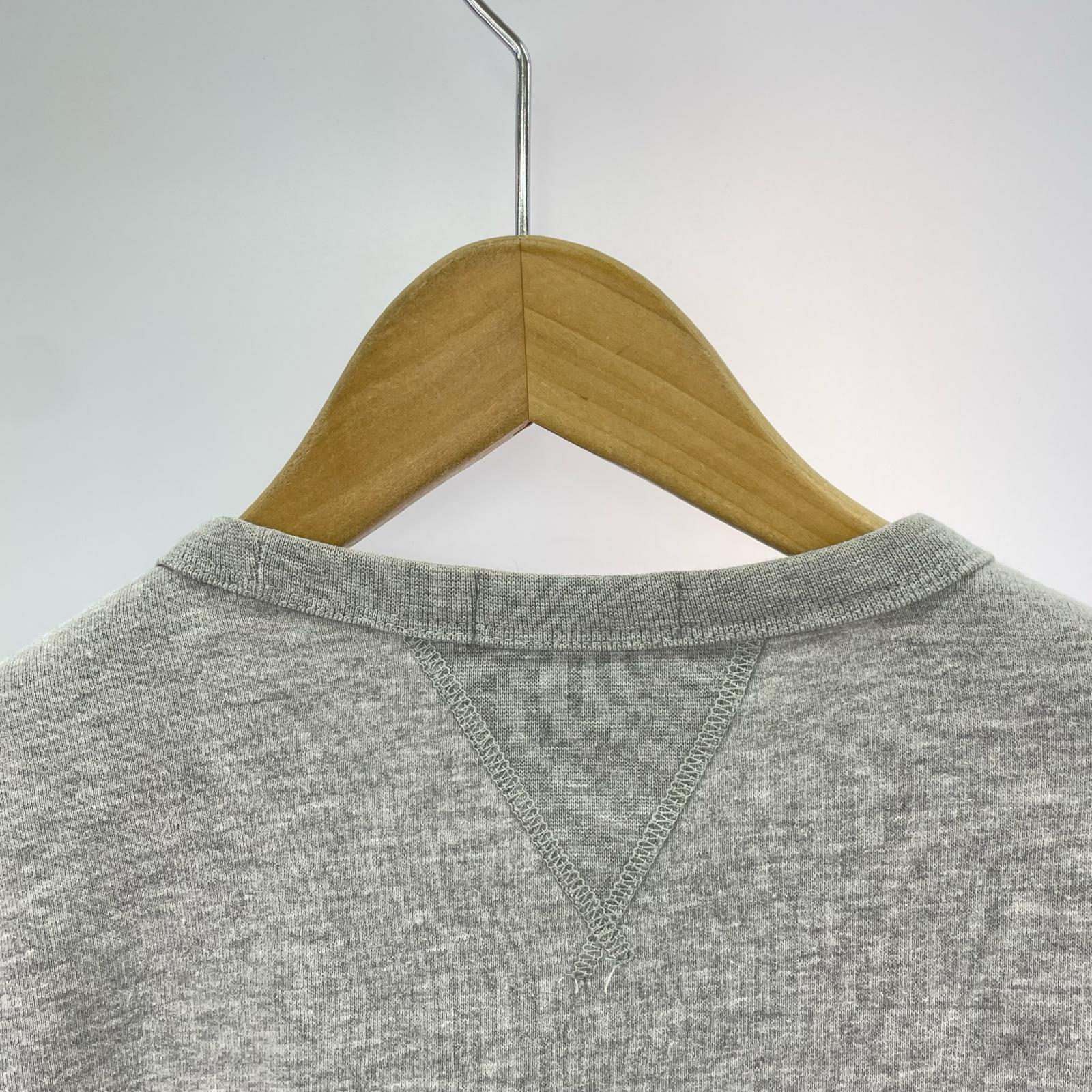 スウェット クルーネック スウェット GRY グレー