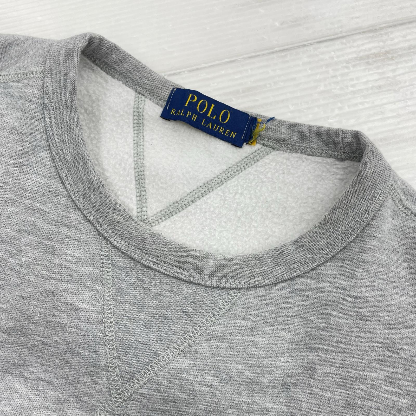 スウェット クルーネック スウェット GRY グレー