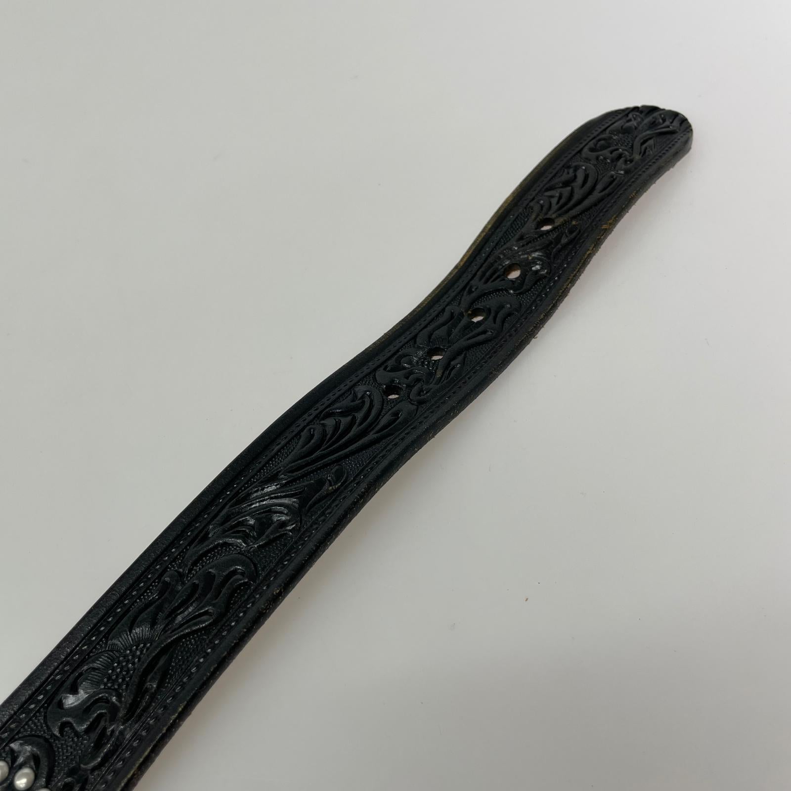 その他アクセサリー スタッズベルト 黒 ブラック