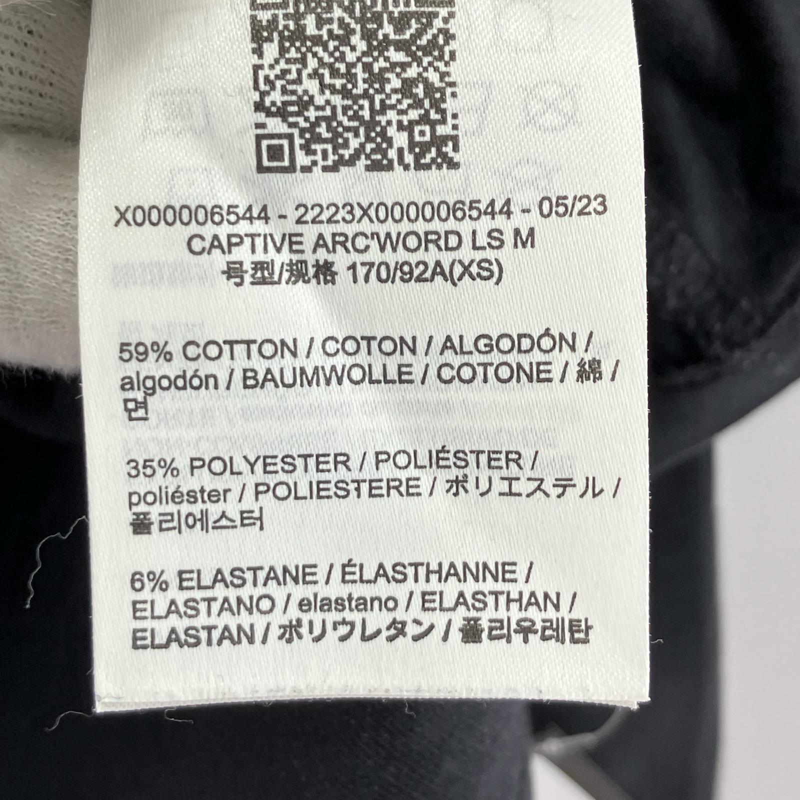 長袖Ｔシャツ Captive Arc'Word L/S M ブラック
