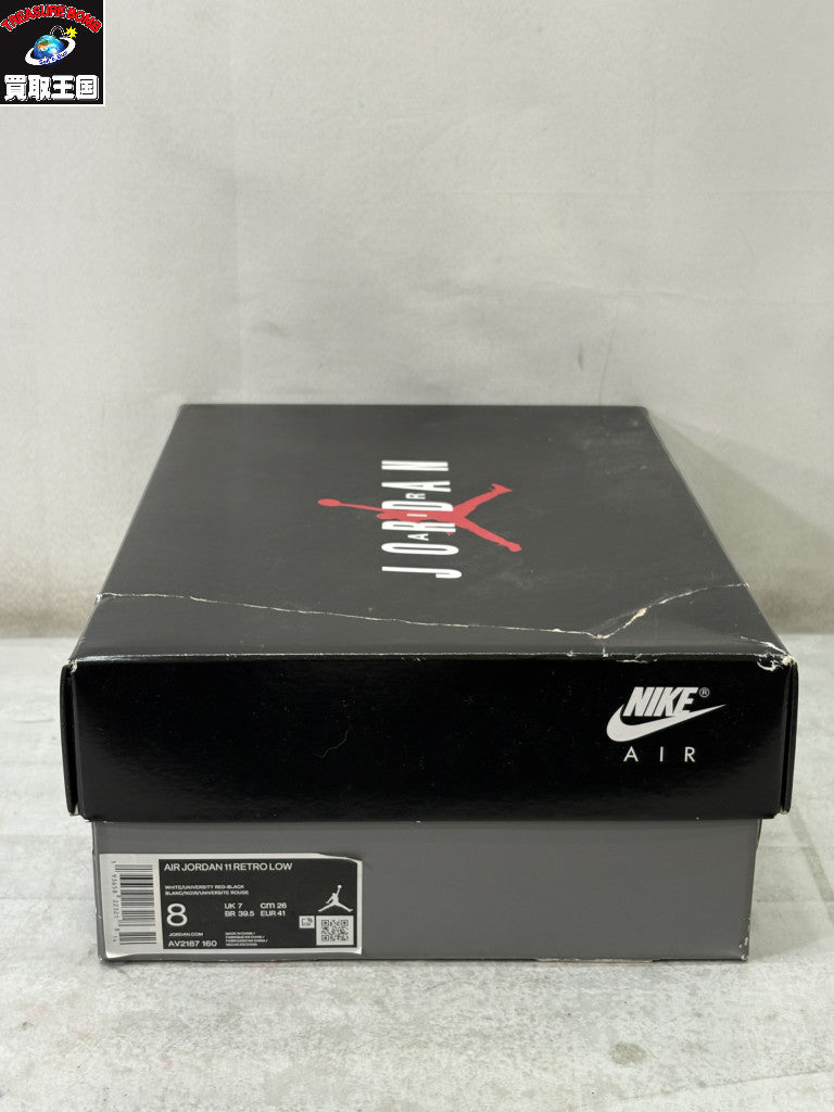 スニーカー Air Jordan 11 Low Gym Red