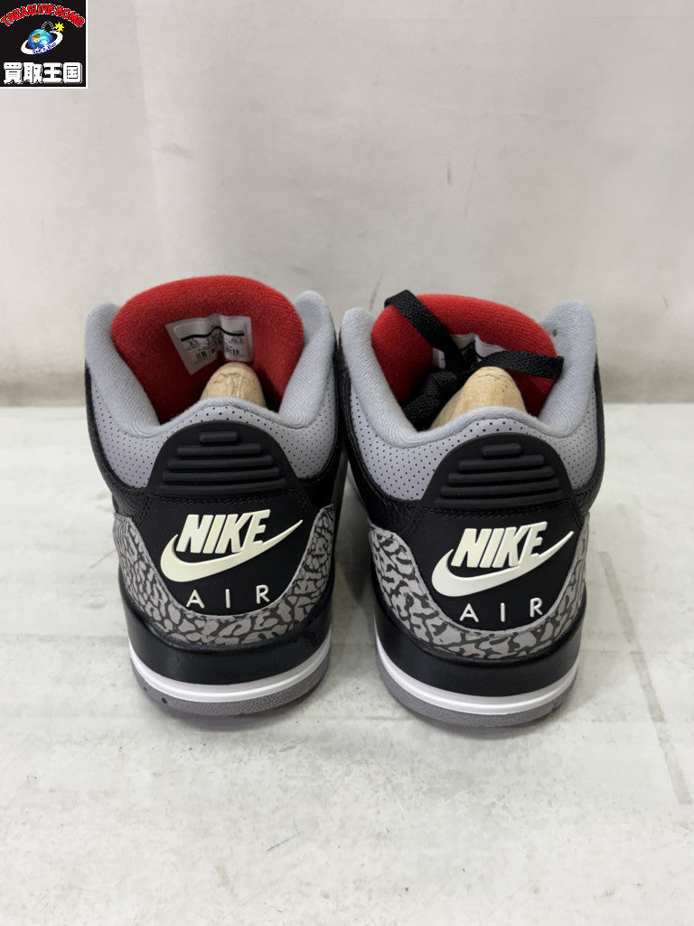 スニーカー Air Jordan 3 Retro OG Black Cement