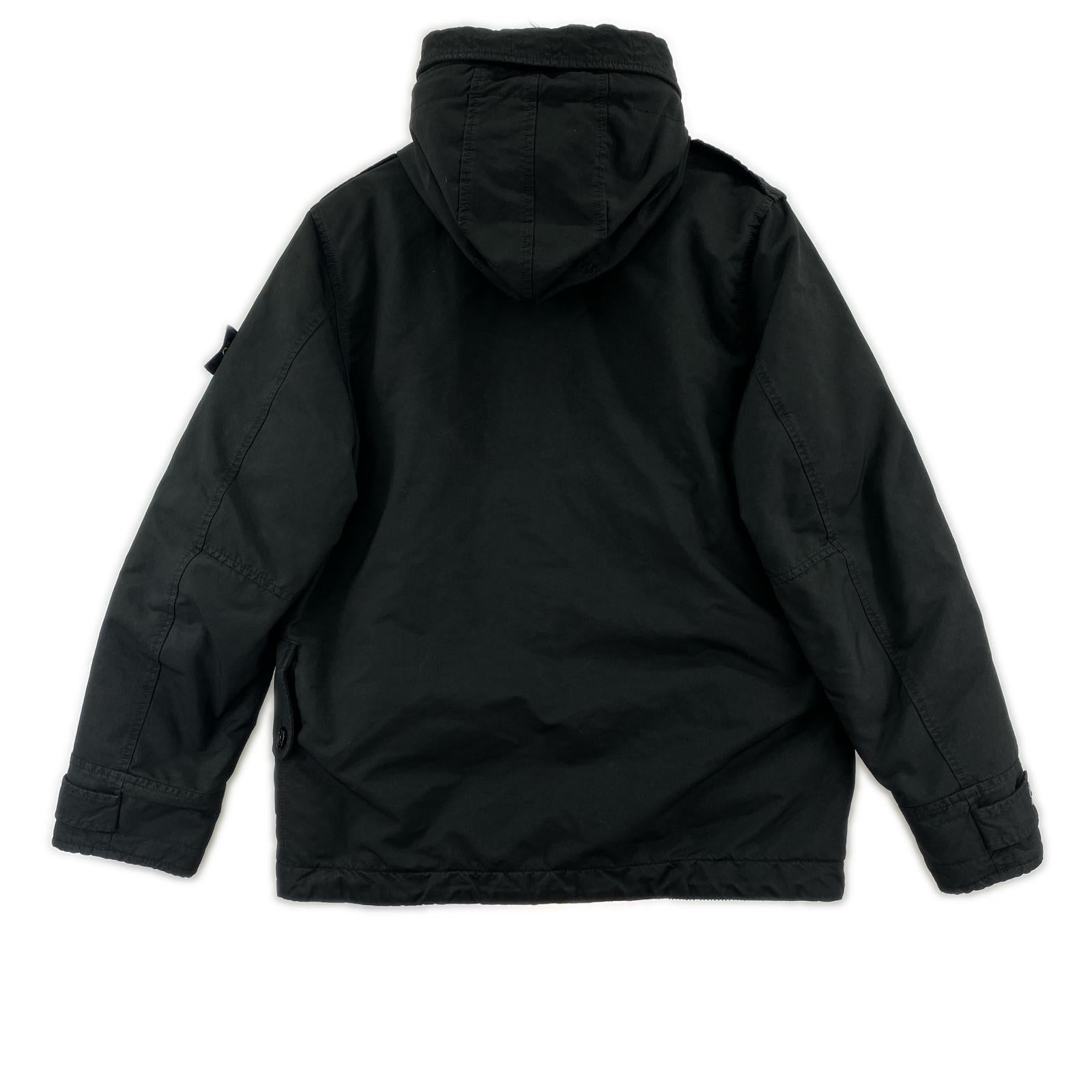 ダウンジャケット 23AW DAVID TC DOWN SHORT PARKA S S ブラック
